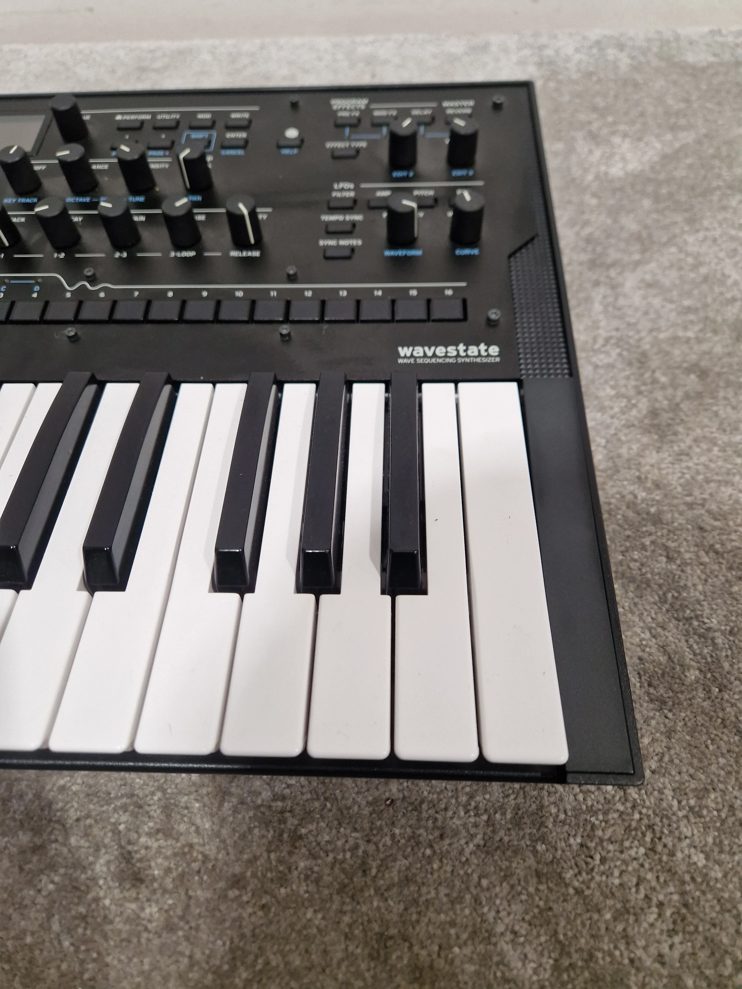 Korg Wavestate - Wave Sequencing Synthesizer - Black - Excellent w/ Power Supply - Image 2