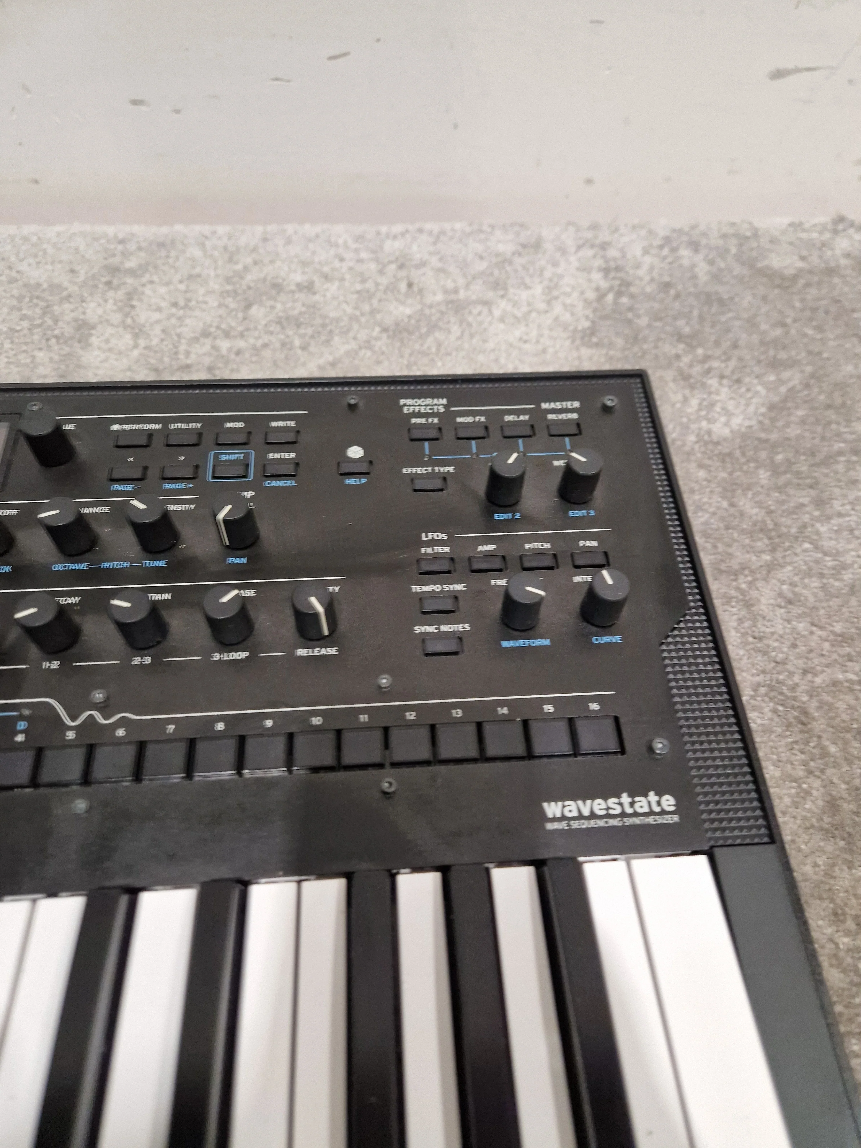 Korg Wavestate - Wave Sequencing Synthesizer - Black - Excellent w/ Power Supply - Image 5
