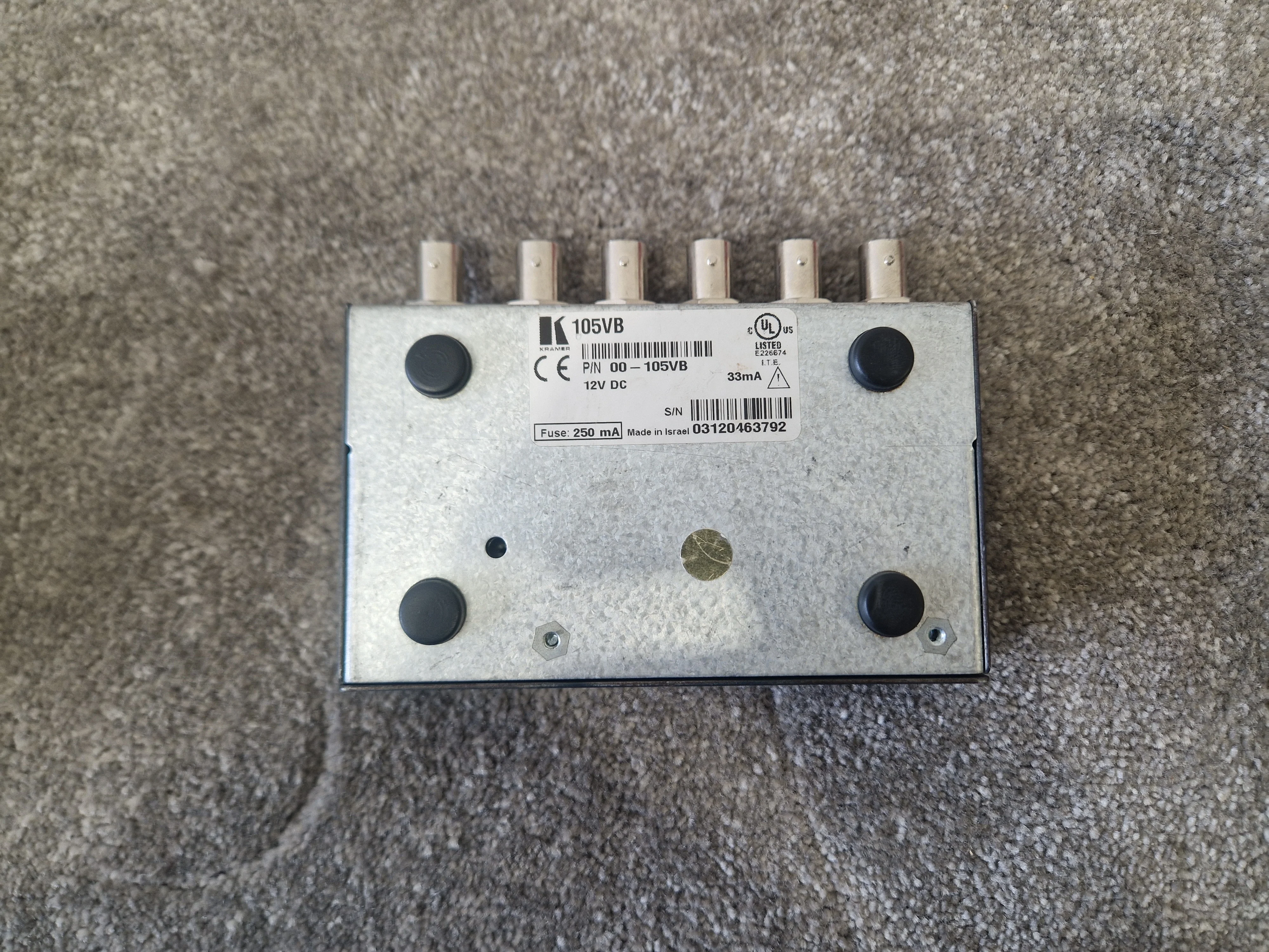 Kramer 105VB Video Distribution Amplifier – Good - Image 4
