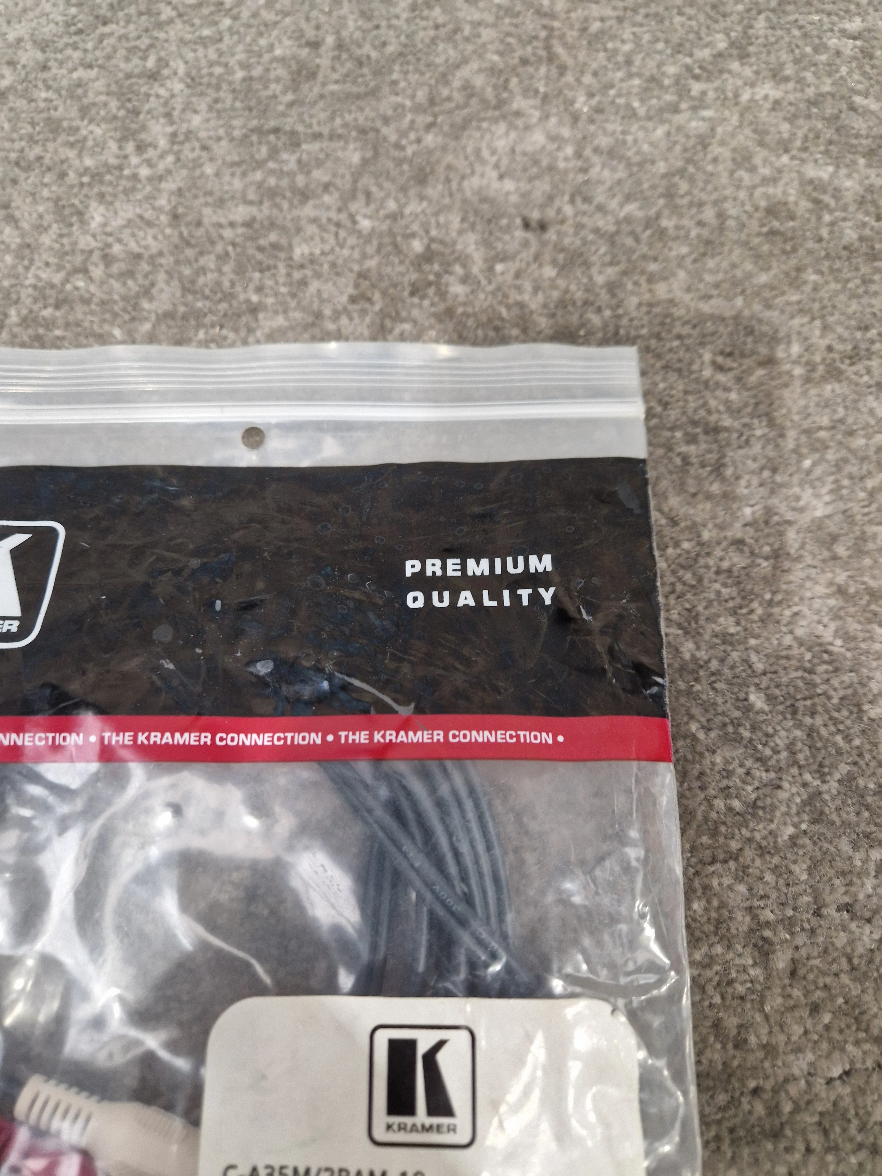 Kramer 3.5mm TO 2 RCA 10FT - Audio Cable Adapter - Excellent w/ Original Packaging - Image 7