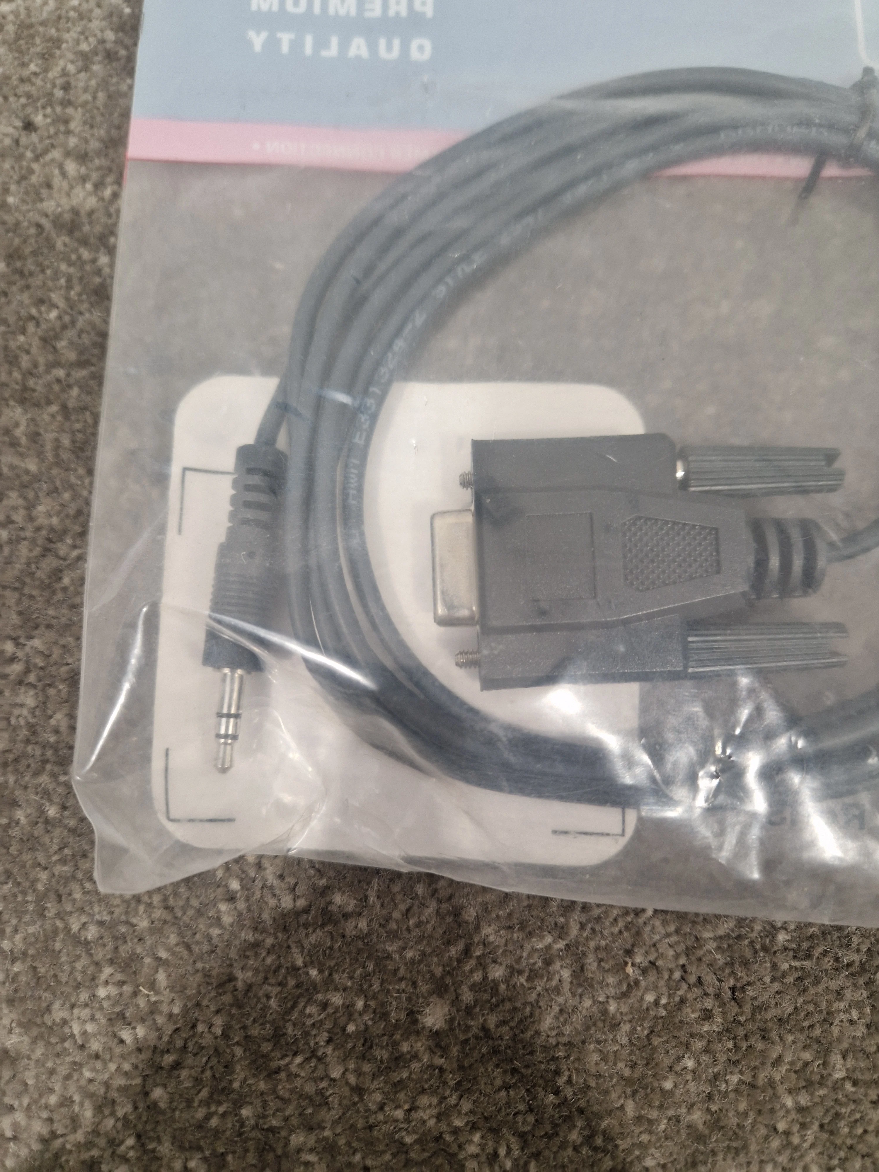 Kramer C-a35m/D9f-6 Cable 6FT - High-Quality Audio Connection - Excellent w/ Original Packing - Image 3