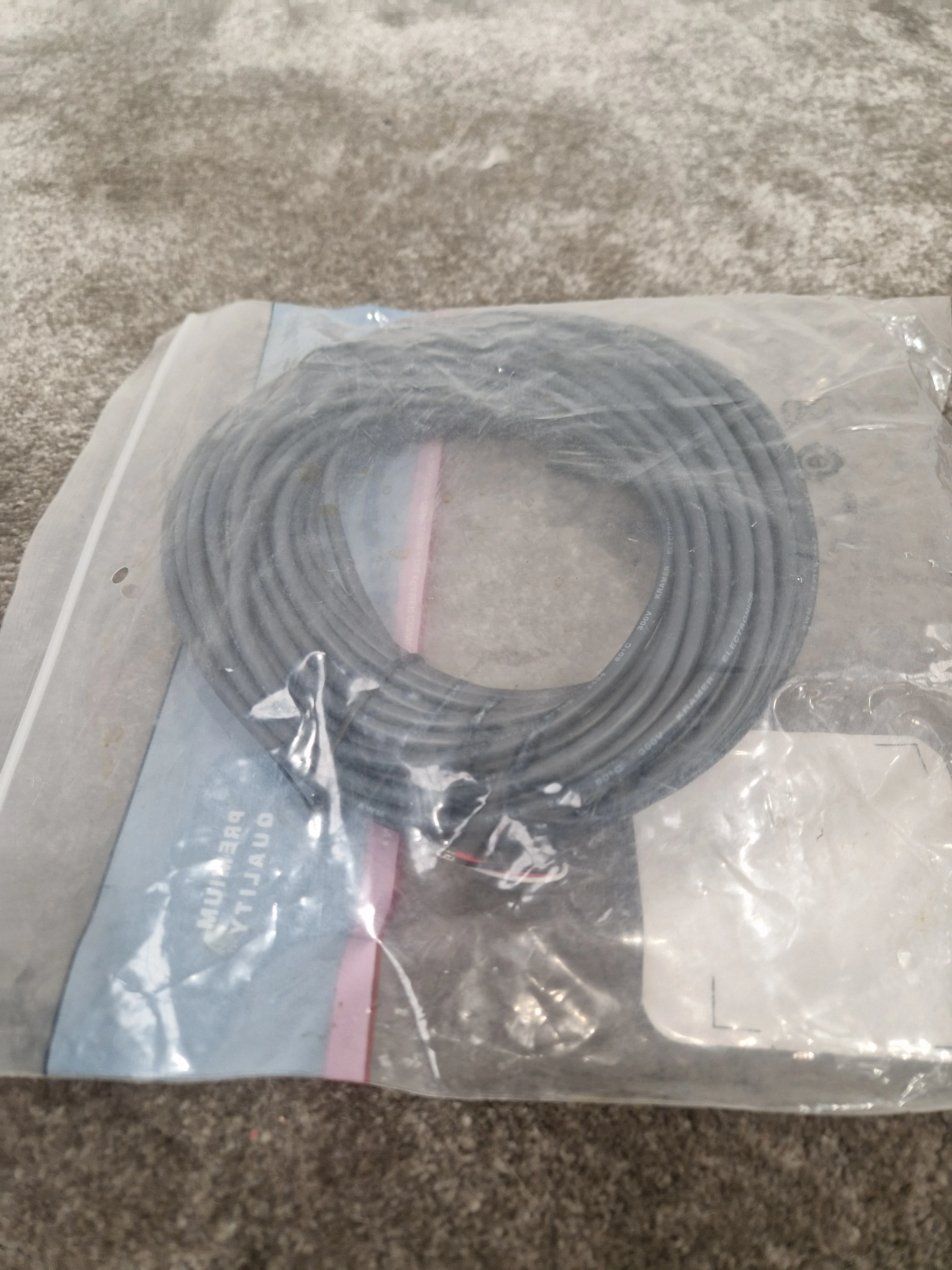 Kramer C-d9f/Open-50 Cable - High-Performance Audio - Excellent w/ Original Packet - Image 7