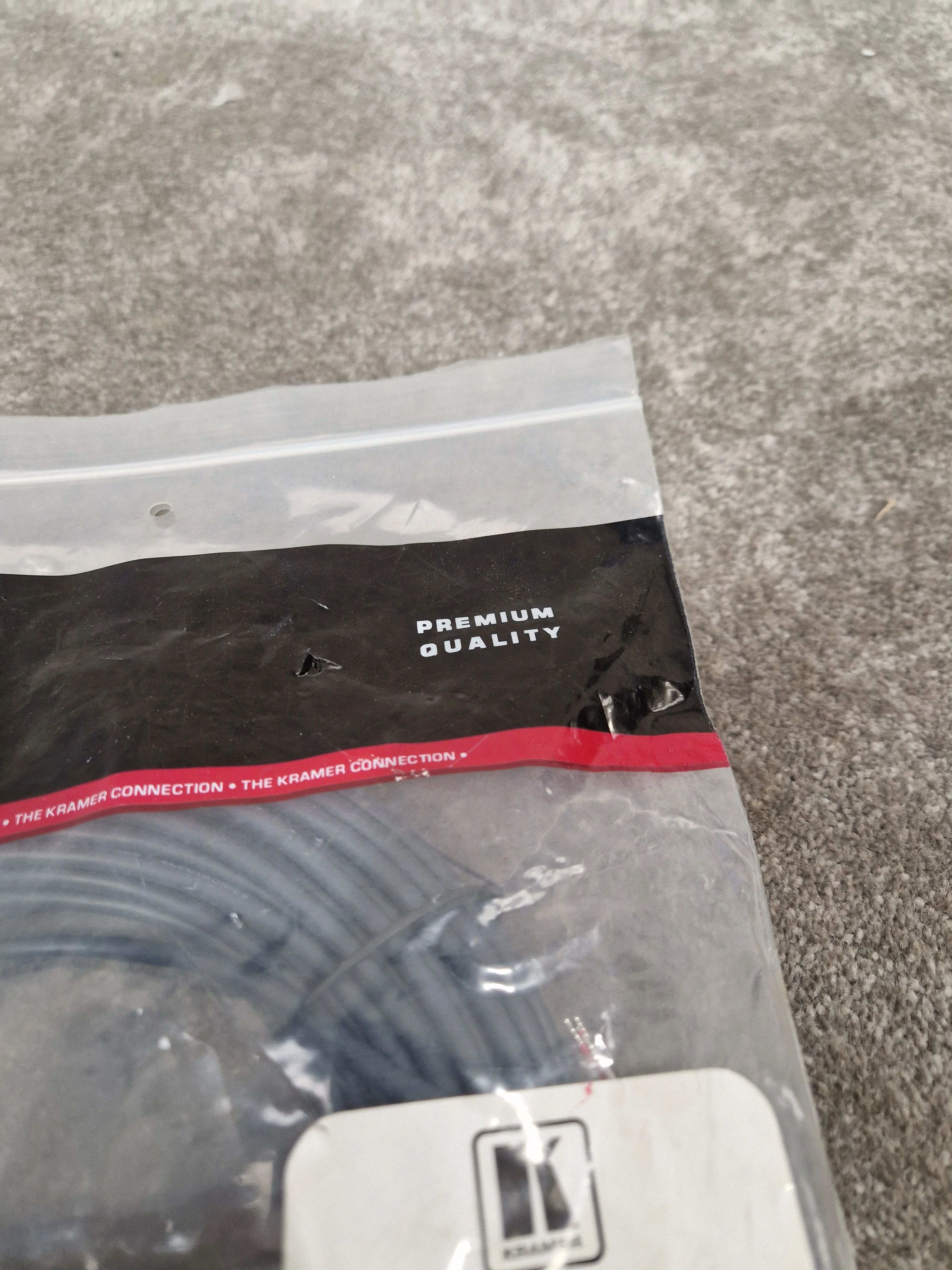 Kramer C-d9f/Open-50 Cable - High-Performance Audio - Excellent w/ Original Packet - Image 9