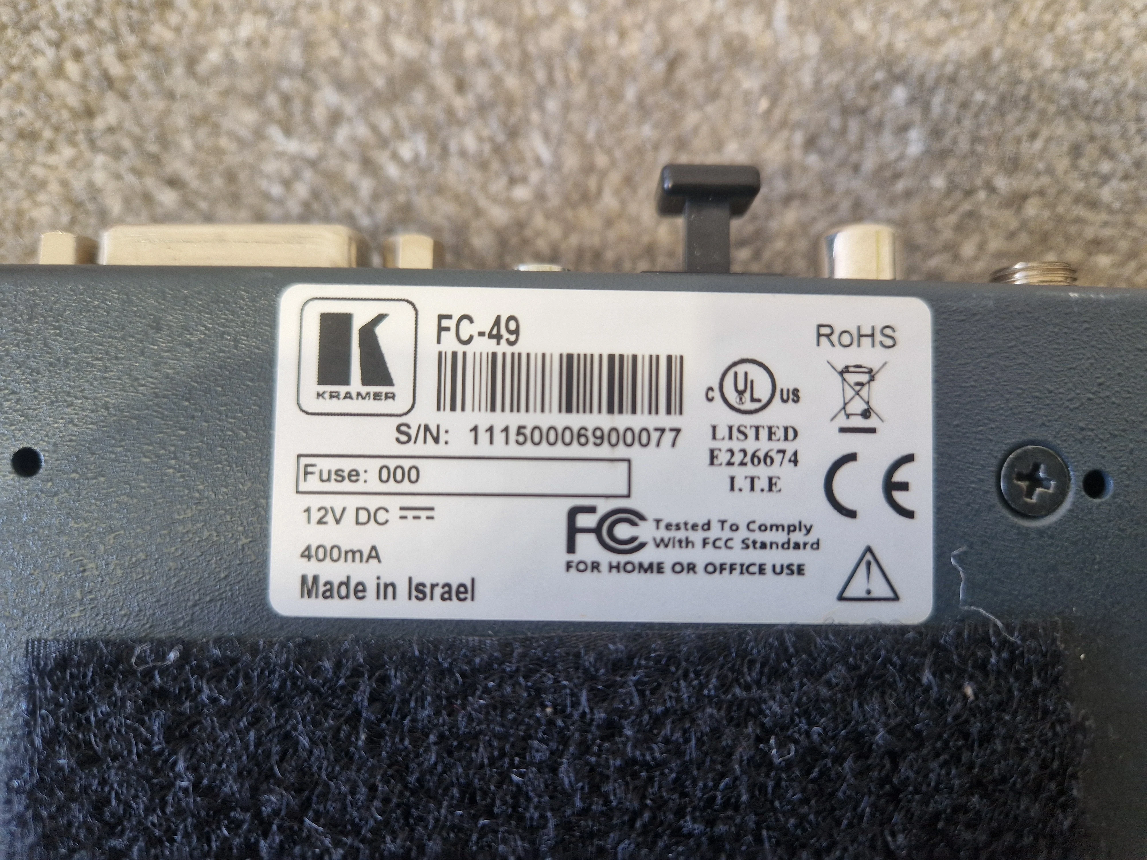 Kramer FC-49 DVI / Audio to HDMI Converter – Very Good - Image 6