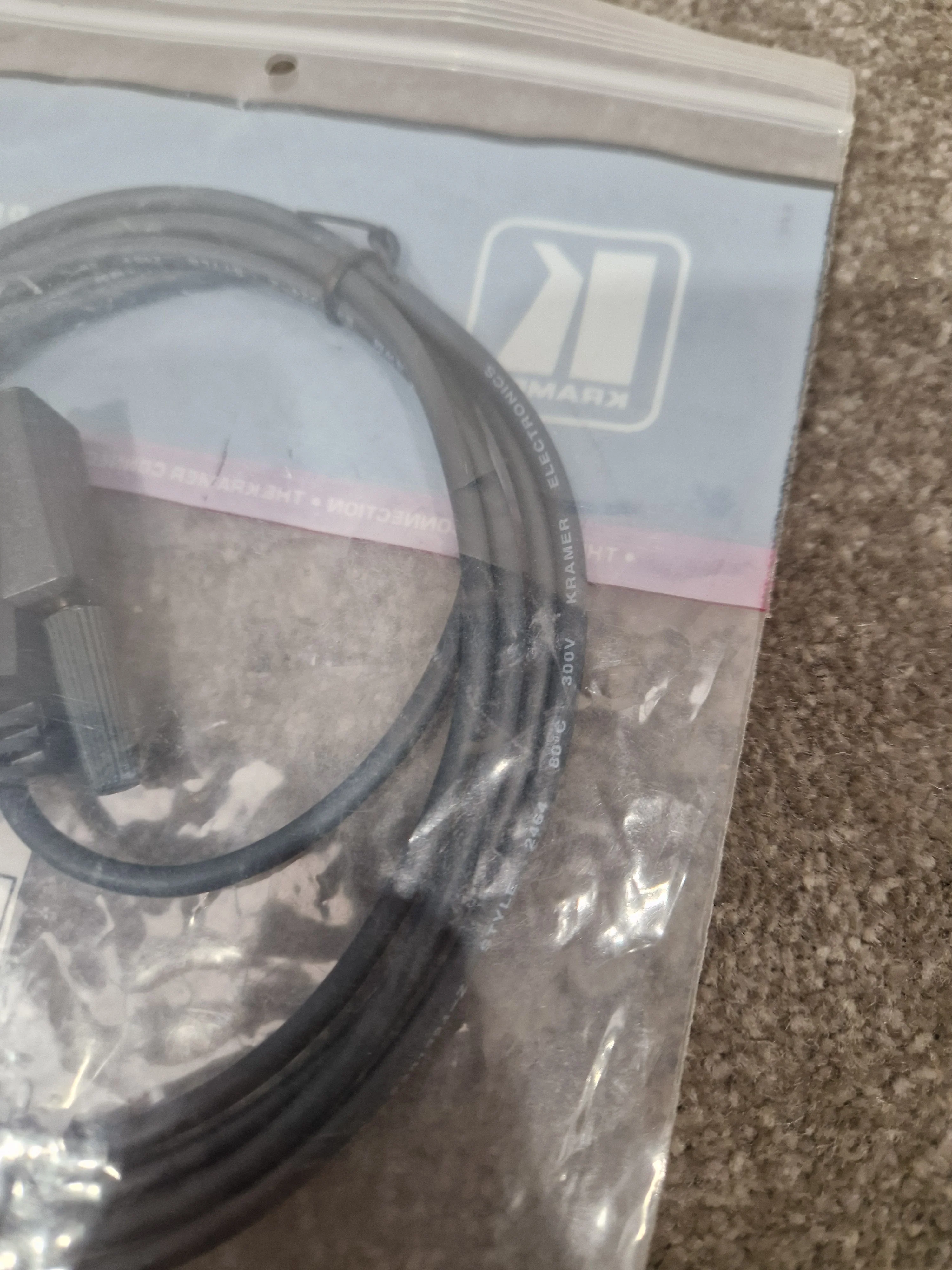 Kramer RS-232 D9(f) TO Bare Wires Cable 6FT - High-Quality Signal Transfer - Excellent w/ Original Packaging - Image 7