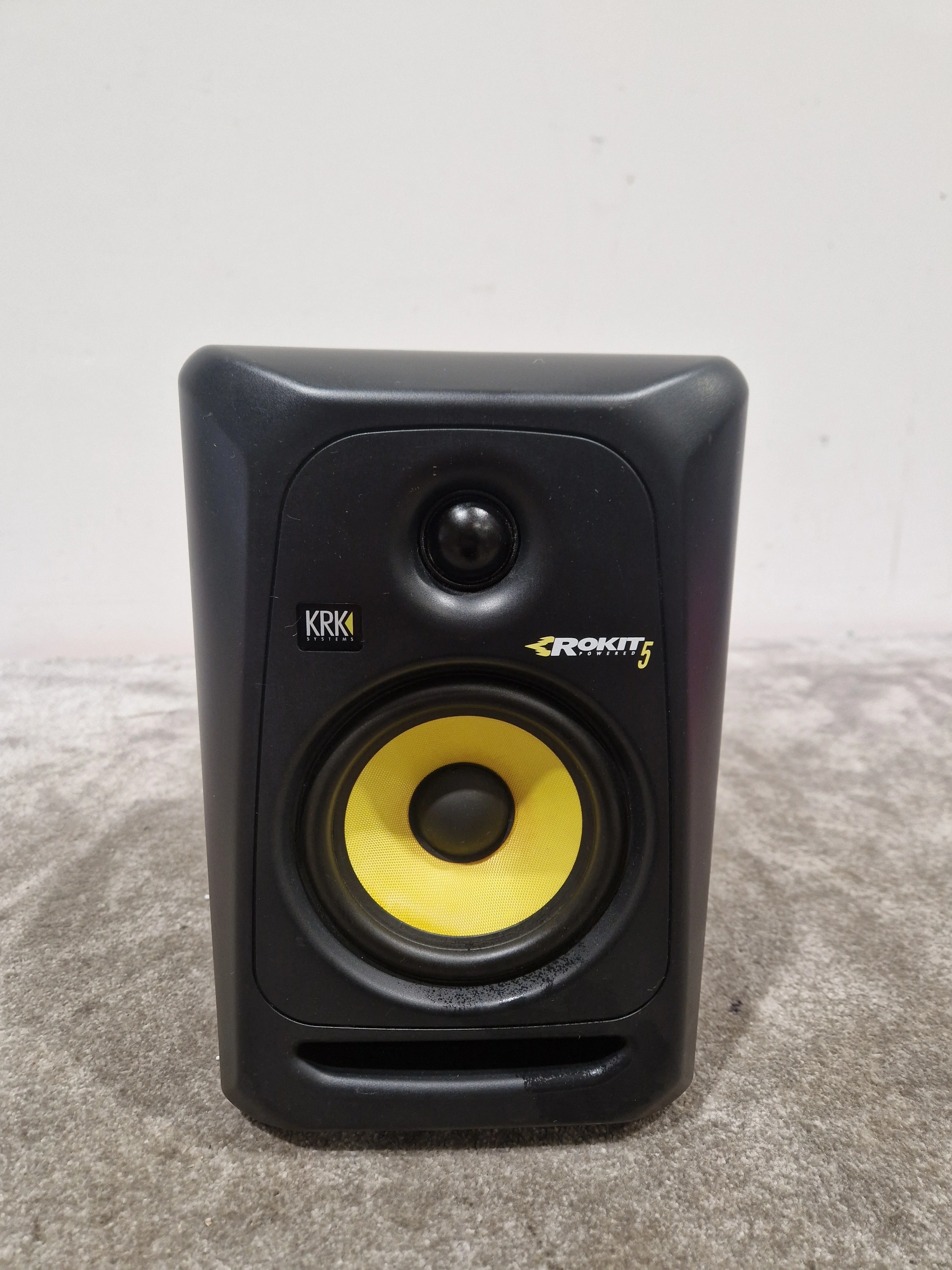 KRK Rokiit 5 Powered PA Speaker - Exceptional Audio Clarity - Excellent w/ Power Cable - Image 6