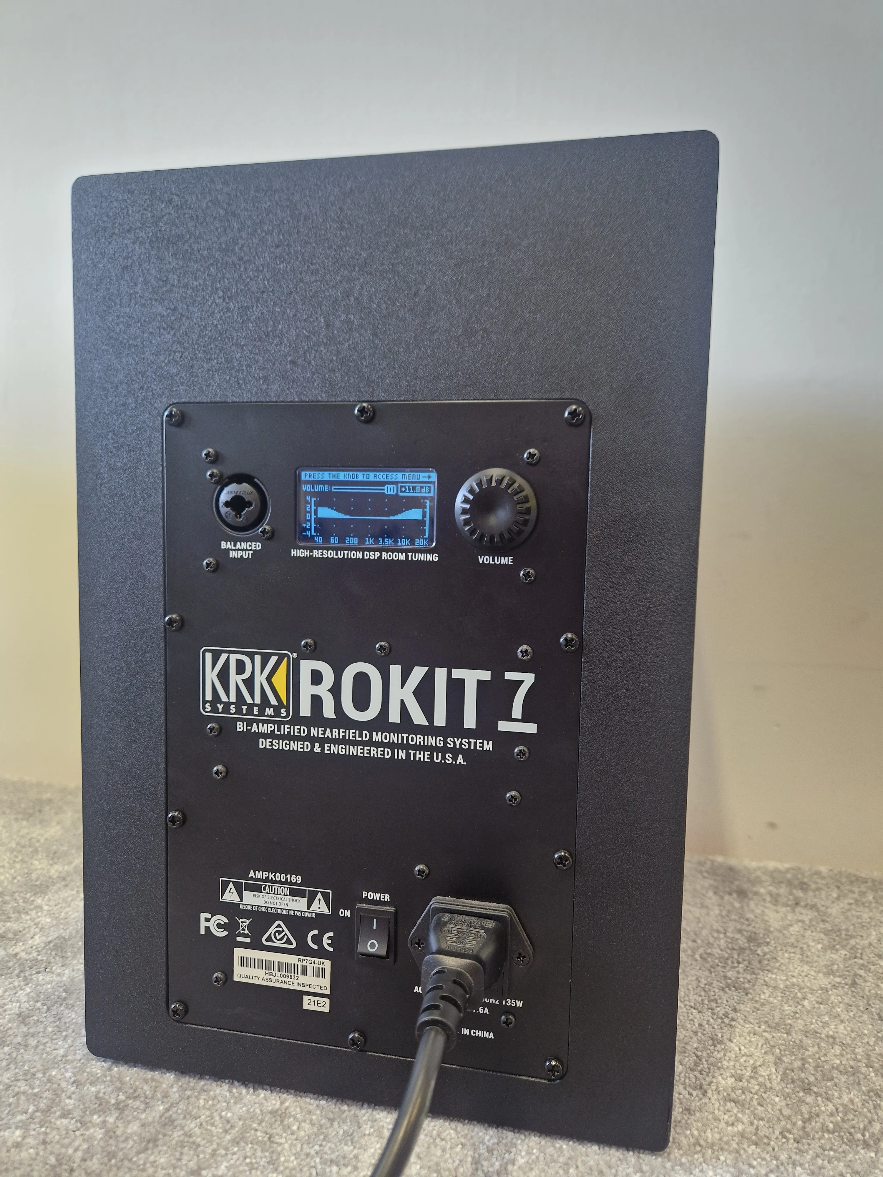 KRK Rokit 7 G4 Studio Monitor – Kevlar Drivers & DSP Room Tuning - Excellent - Image 3