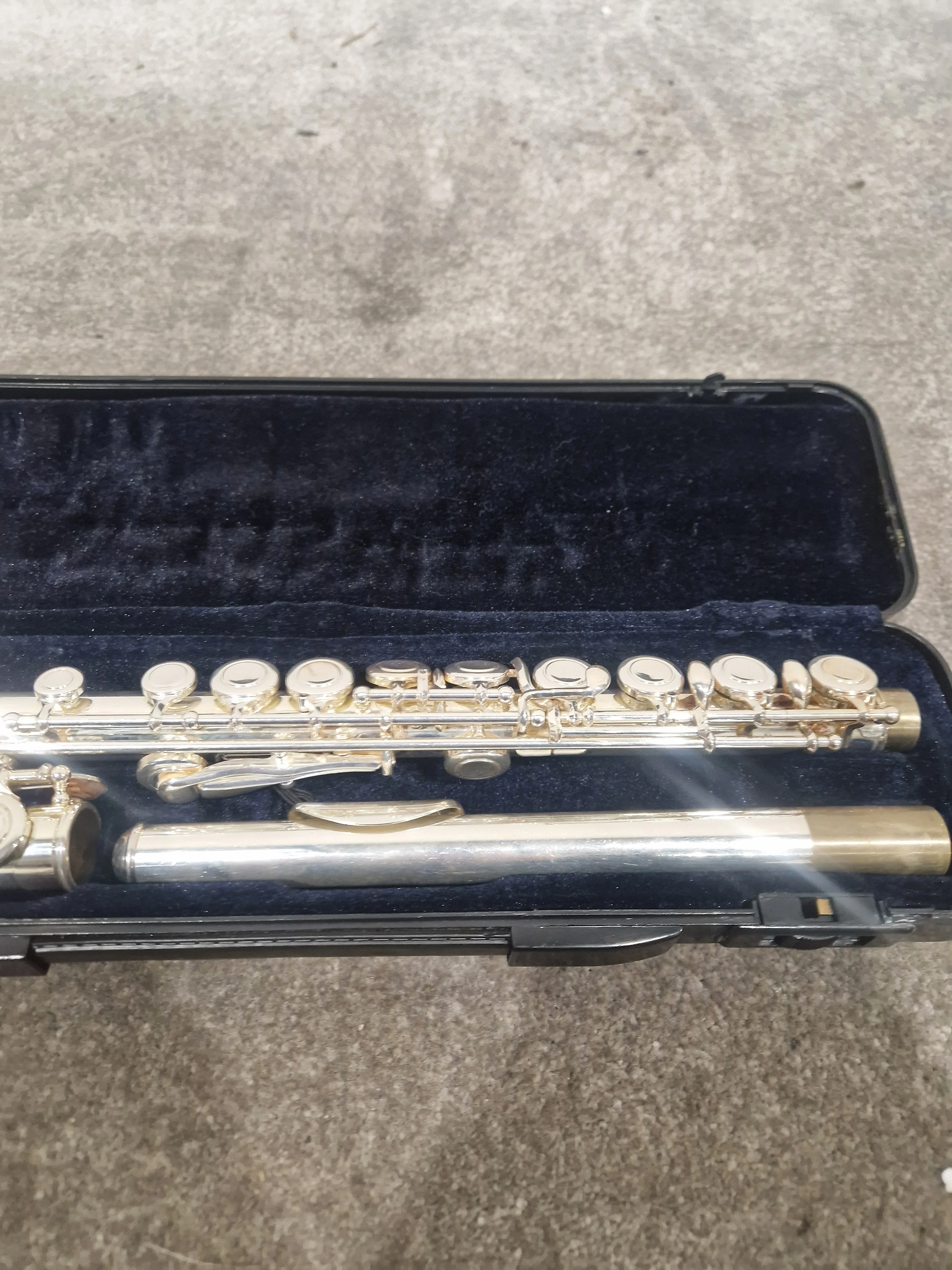Kurioshi Vivace Silver Plated Flute - Silver-Plated Finish - Excellent w/ Soft Case - Image 12