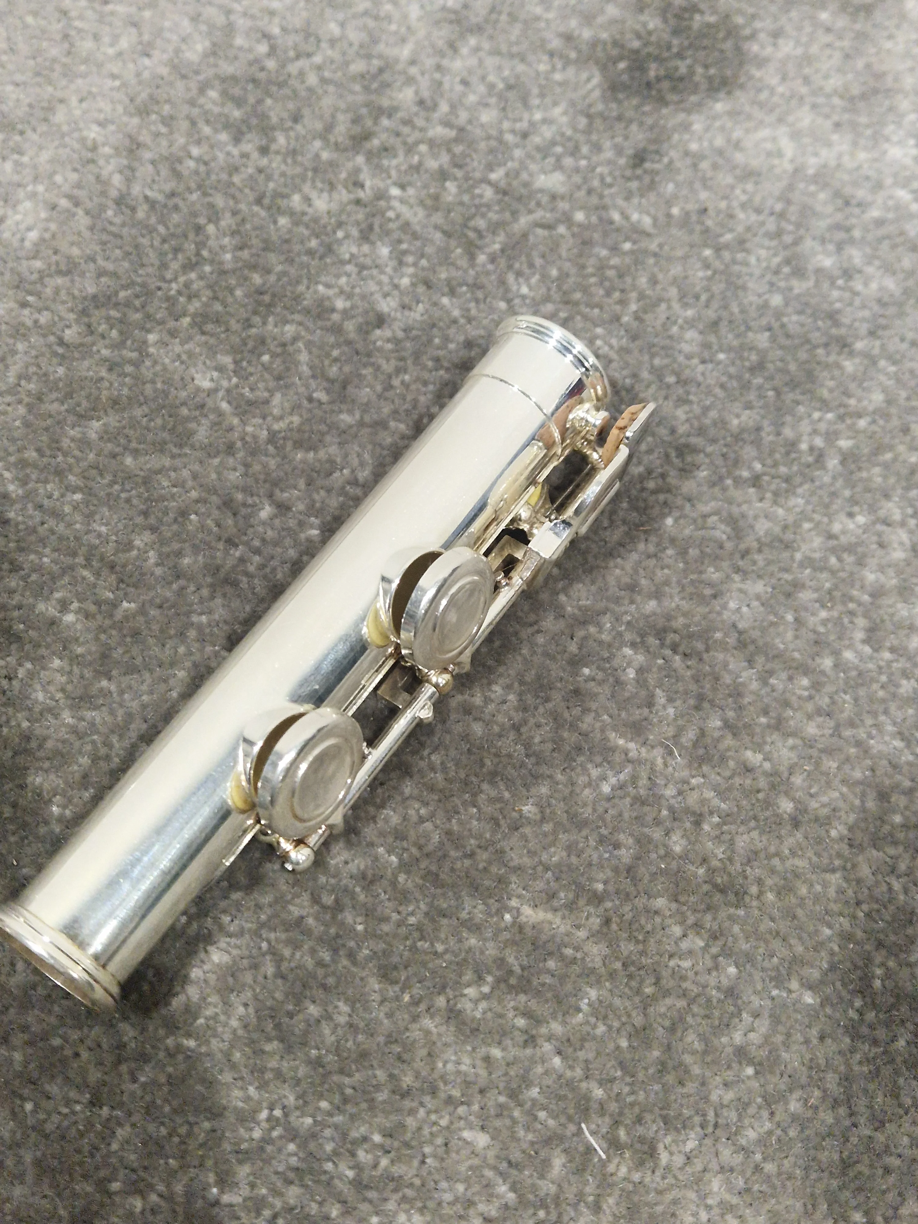 Kurioshi Vivace Silver Plated Flute - Silver-Plated Finish - Excellent w/ Soft Case - Image 3