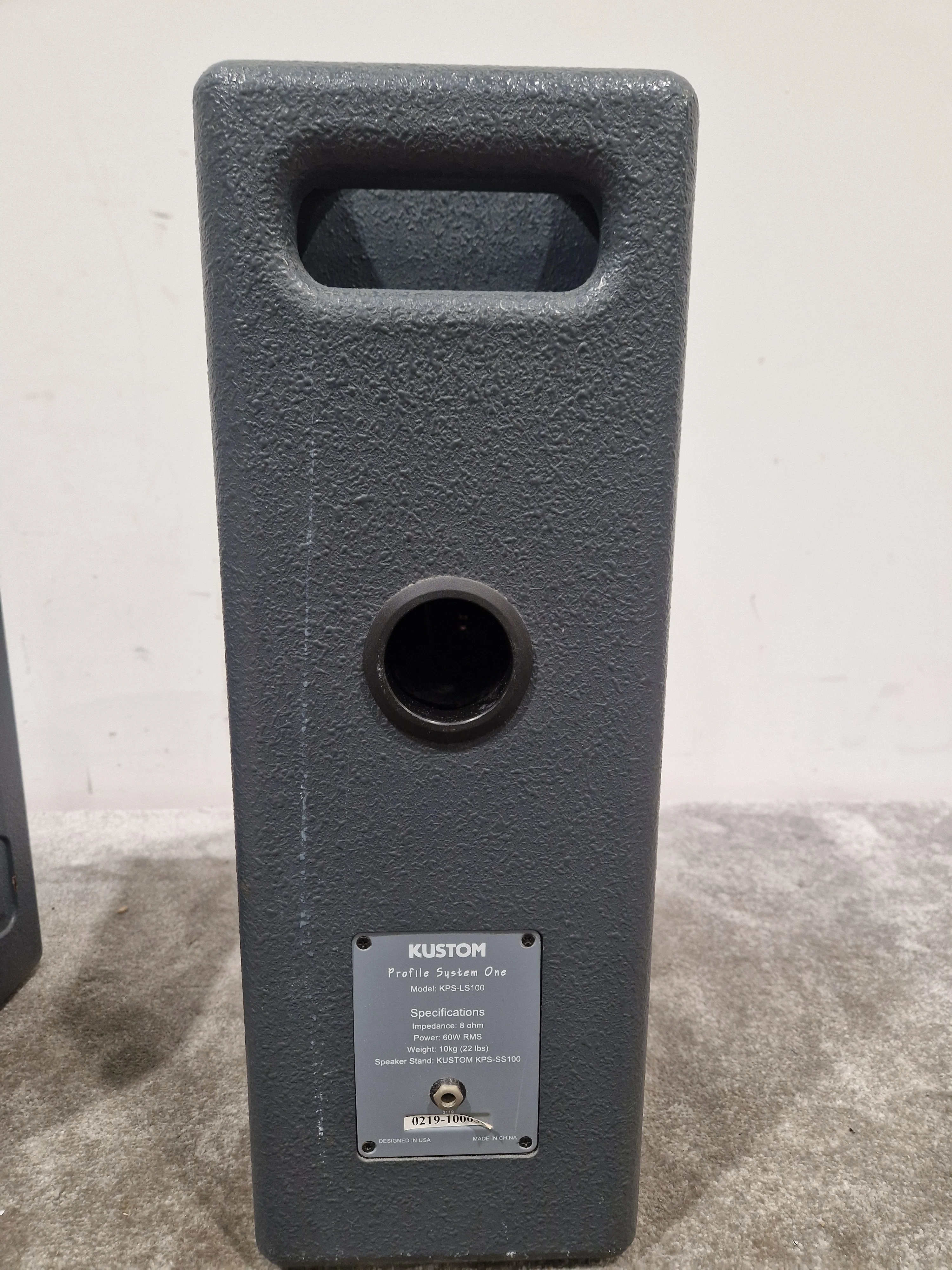 Kustom Profile System One - PA System - Black - Good - Image 10