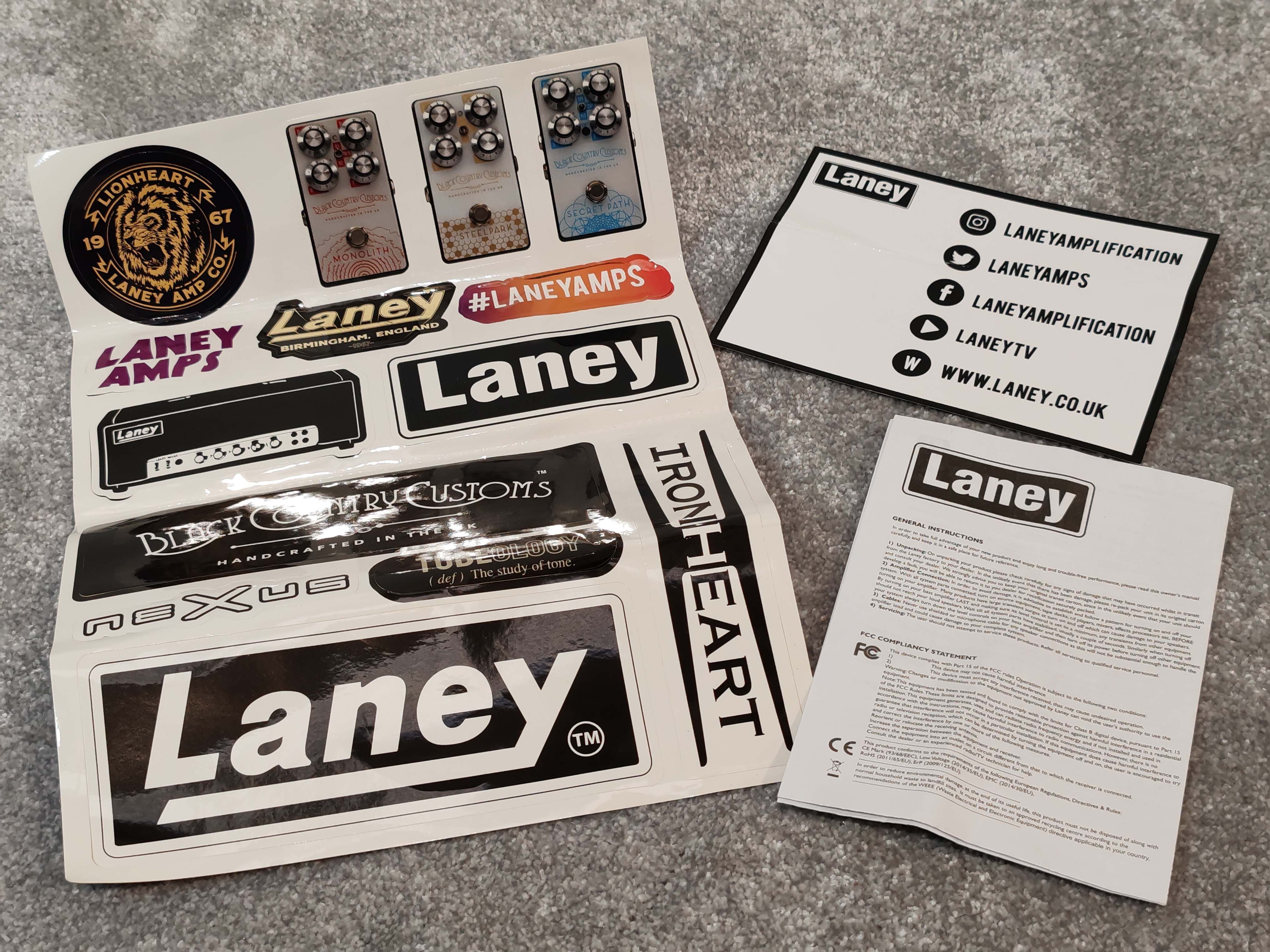 Laney Cub Supertop 15w Electric Guitar Amp Head - Image 8