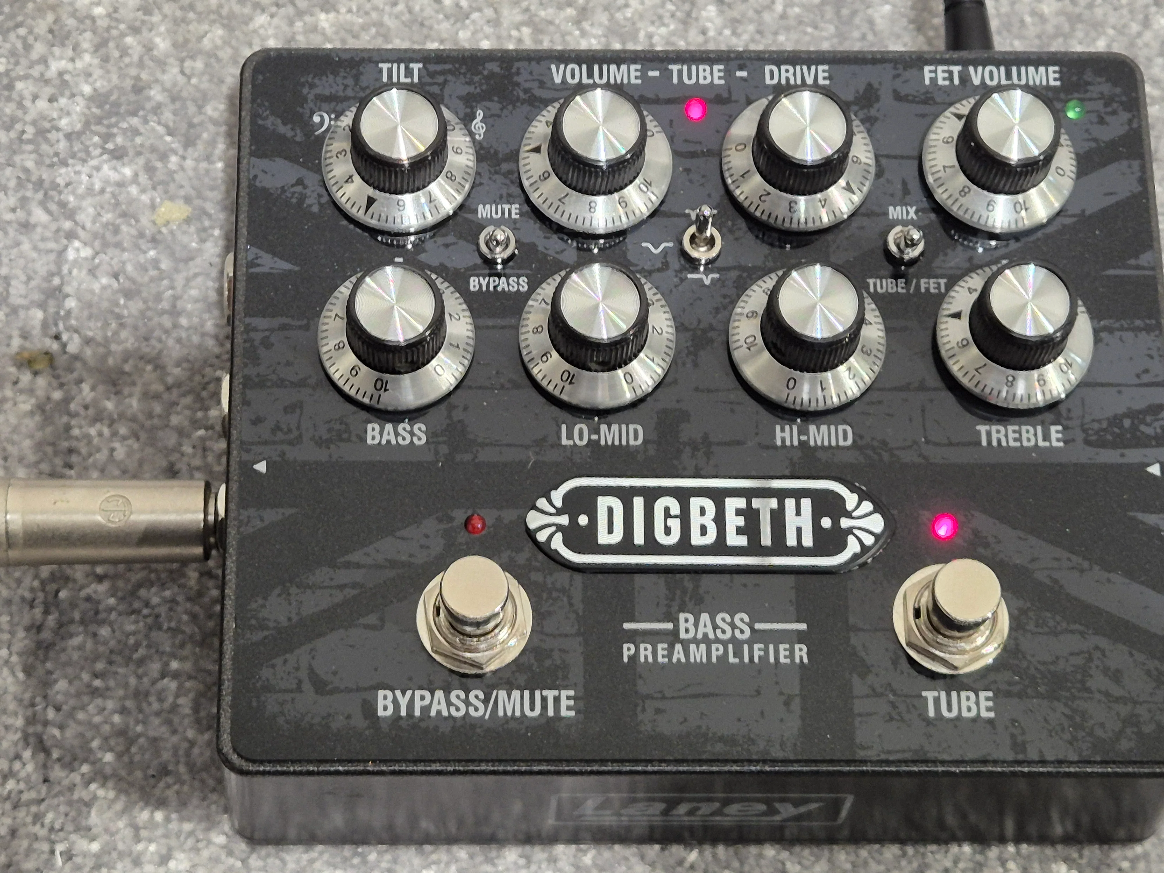 Laney DIGBETH Preamp - Bass Preamp Pedal w/ Original Box - Image 2