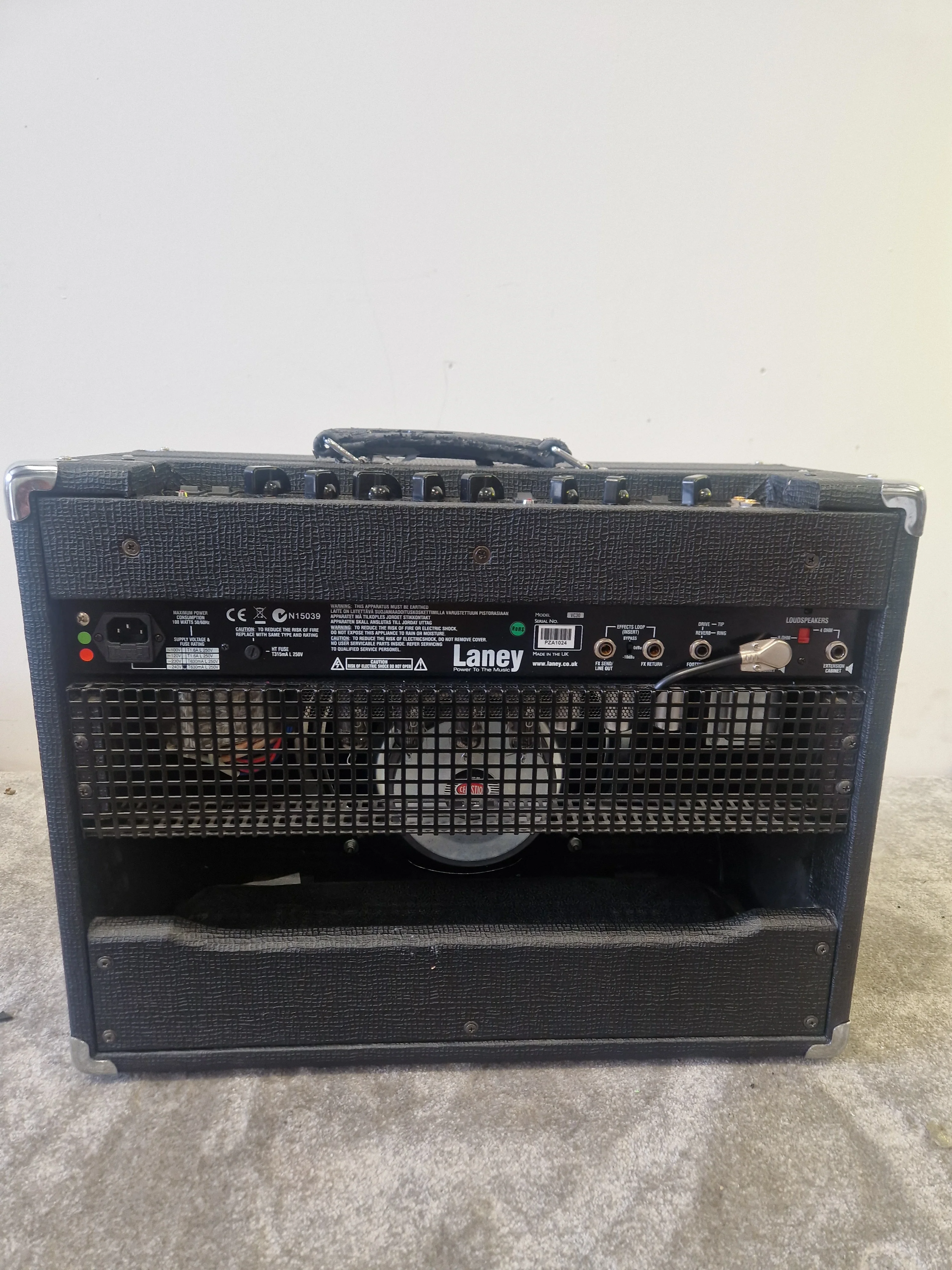 Laney VC30 – 30W All-Valve Guitar Combo – British Class A – Very Good - Image 4