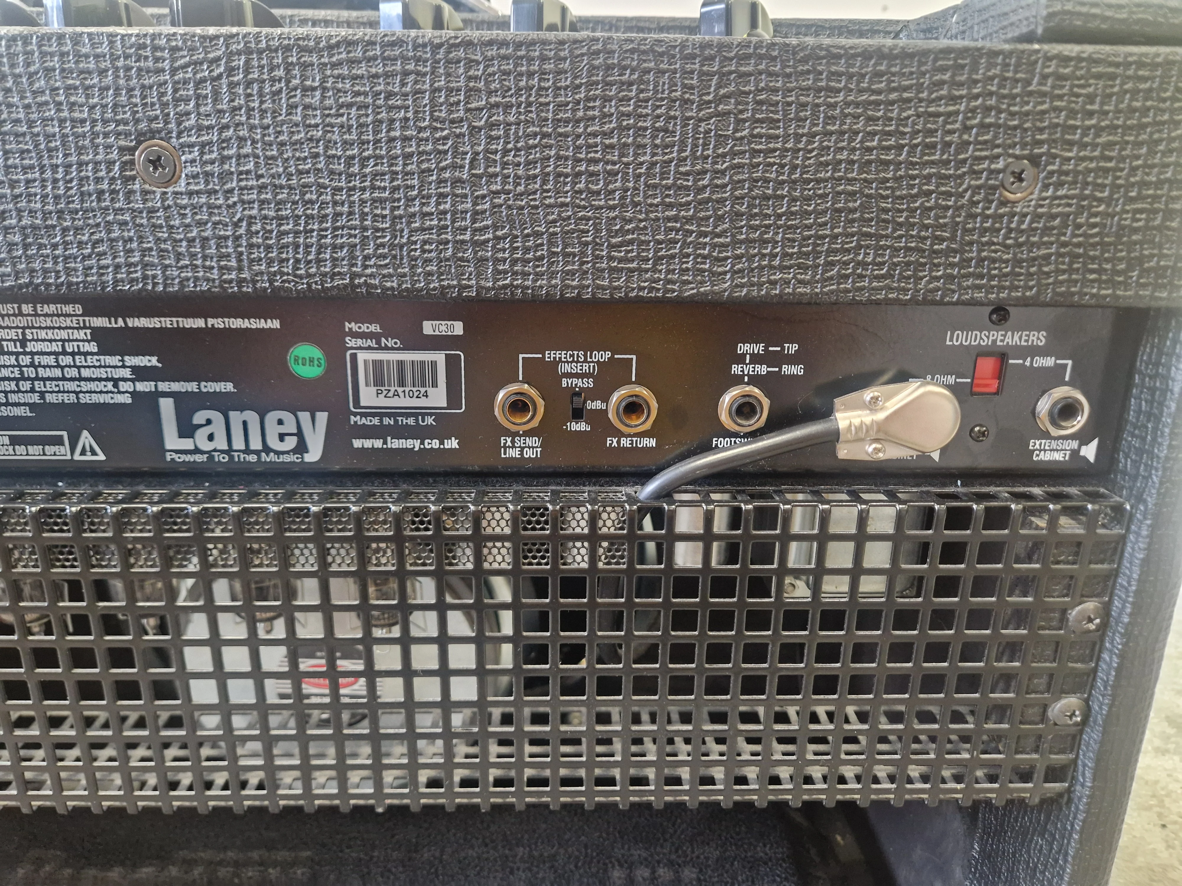 Laney VC30 – 30W All-Valve Guitar Combo – British Class A – Very Good - Image 6