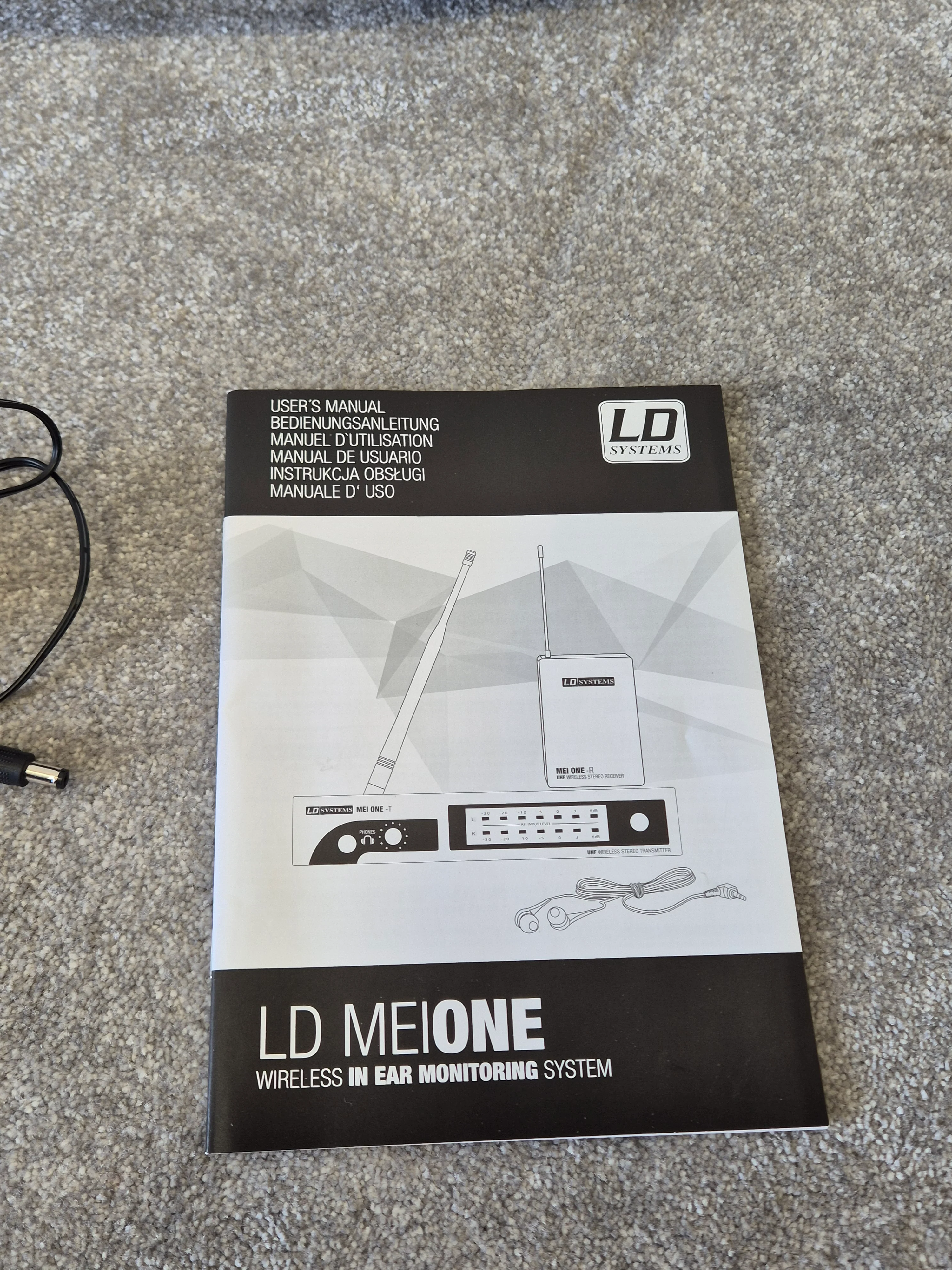 LD Systems MEIONE - In Ear Monitoring System w/ Case - Very Good - Image 10