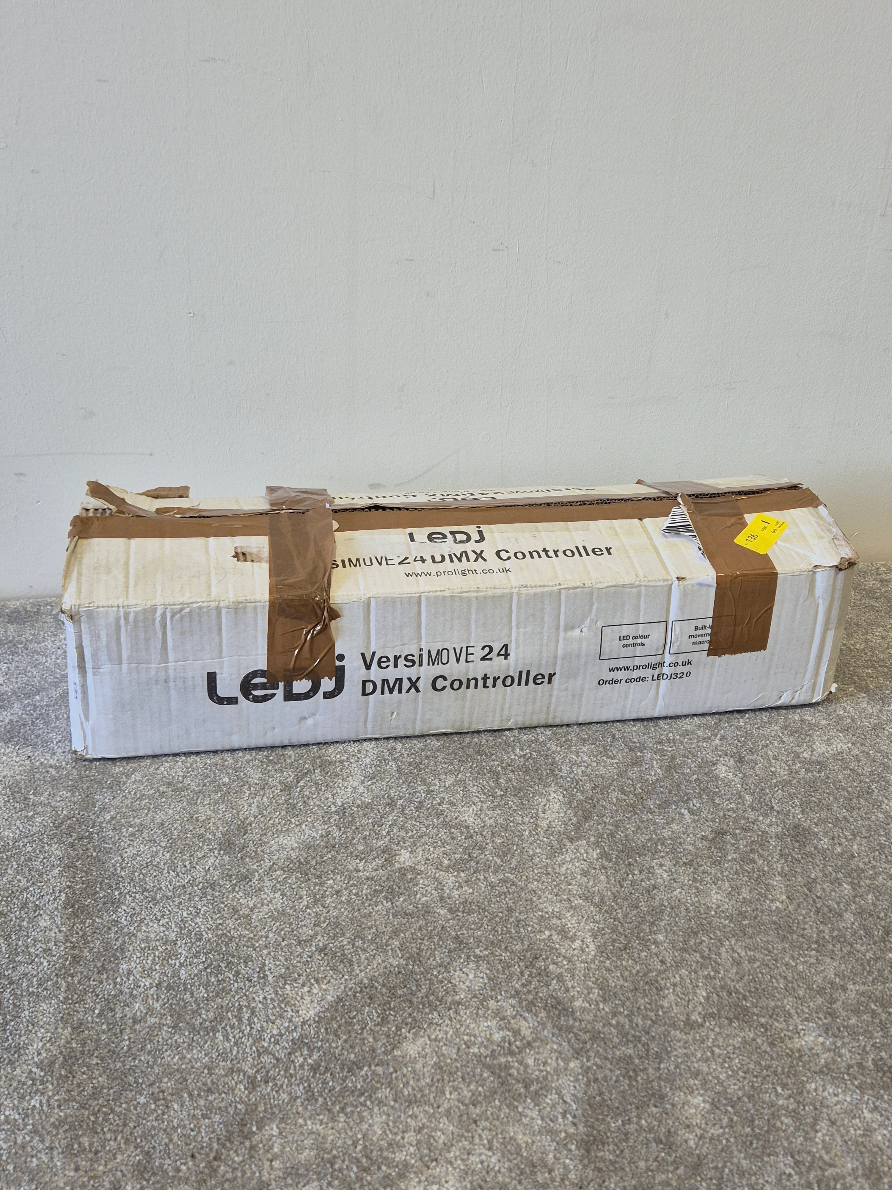 LEDj Versimove 24 - DMX Lighting Controller - 24-Channel Control - Excellent w/ Original Box & Power Supply - Image 12