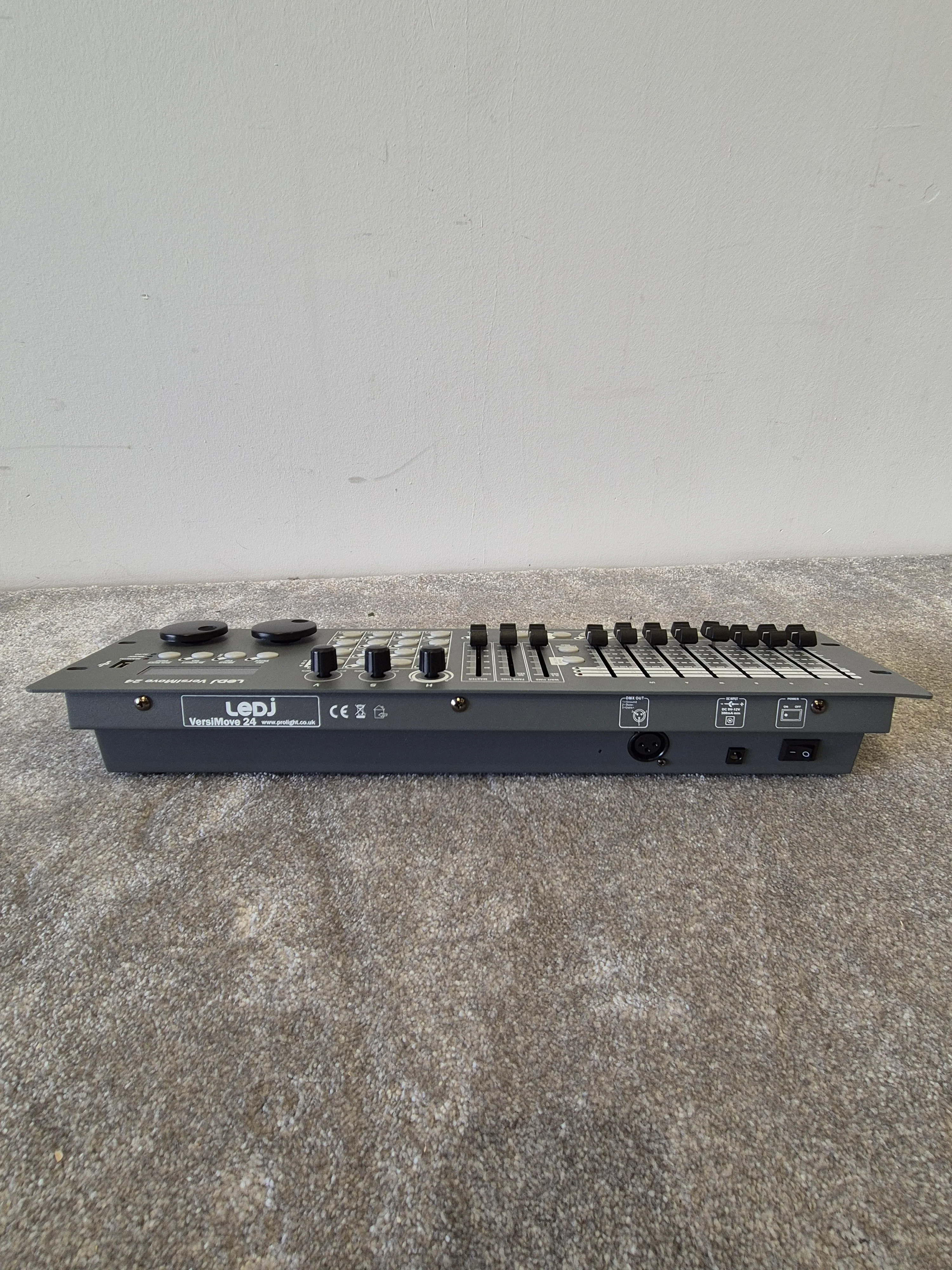 LEDj Versimove 24 - DMX Lighting Controller - 24-Channel Control - Excellent w/ Original Box & Power Supply - Image 8