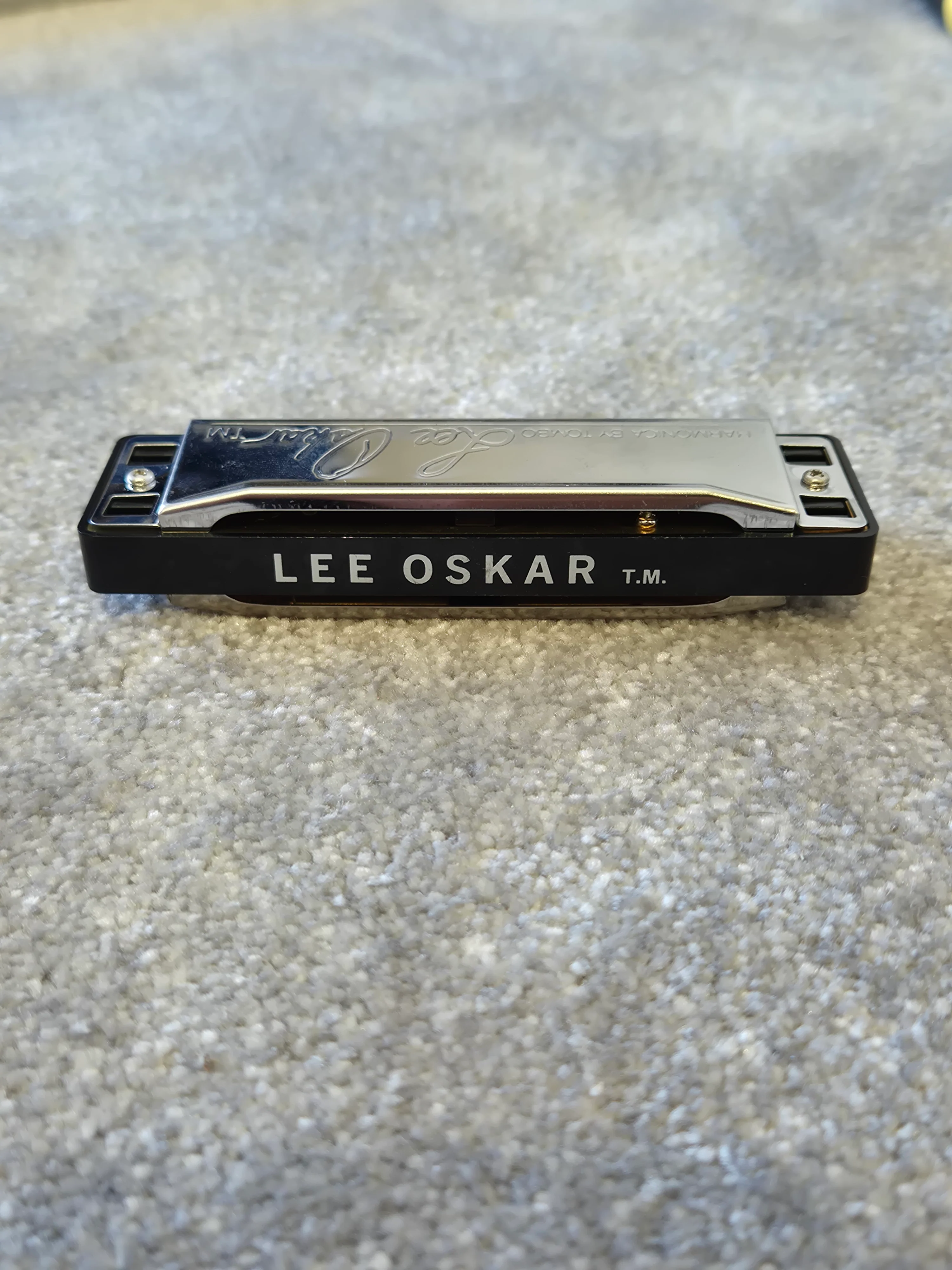 Lee Oskar Harmonica Ab - Harmonica by Tombo w/ Black Case - Image 6