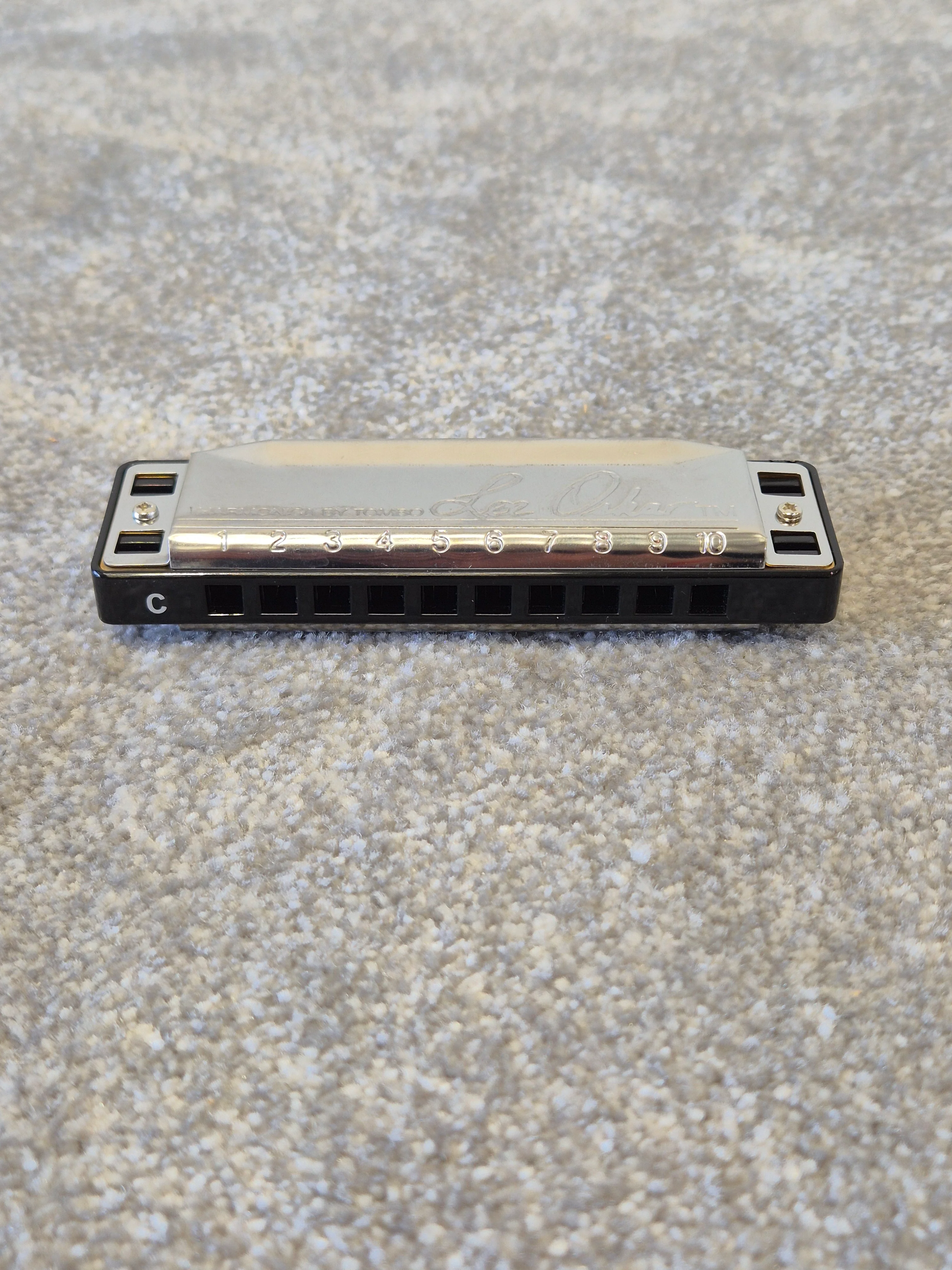 Lee Oskar Harmonica C - Harmonica by Tombo w/ Black Case - Image 3