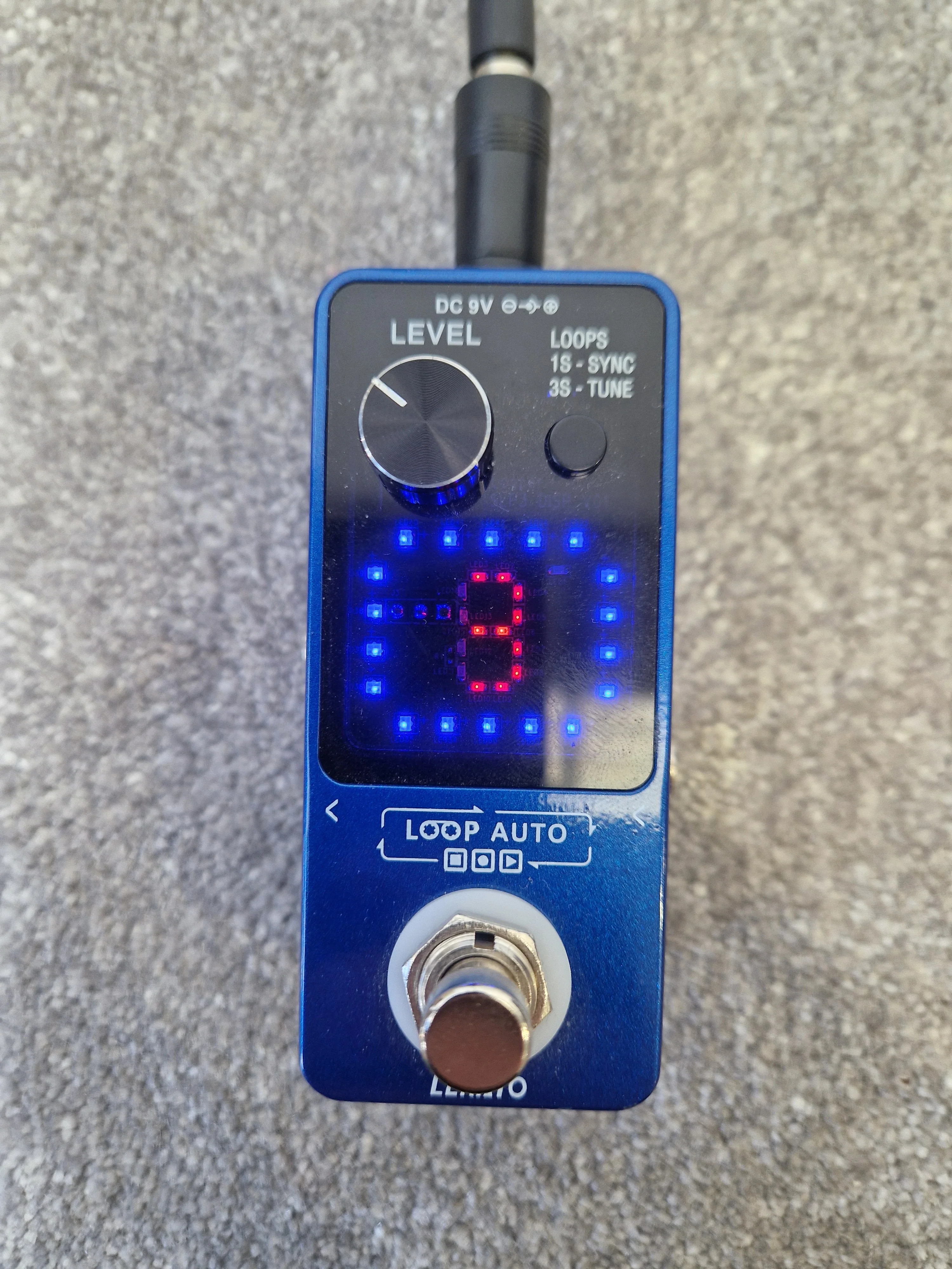 Lekato Loop Auto - Looper Pedal, USB Connectivity - Excellent - Image 4