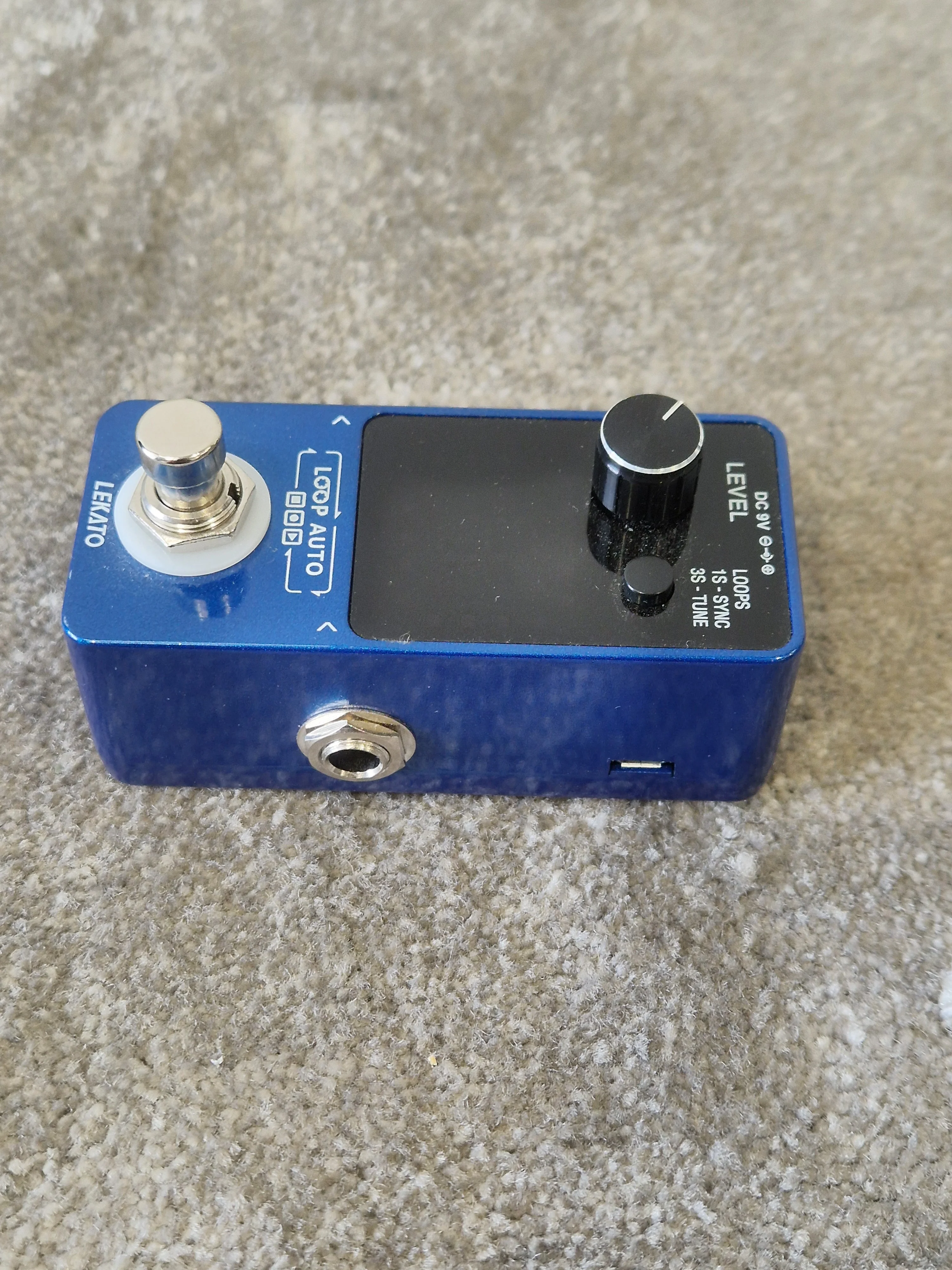 Lekato Loop Auto - Looper Pedal, USB Connectivity - Excellent - Image 6