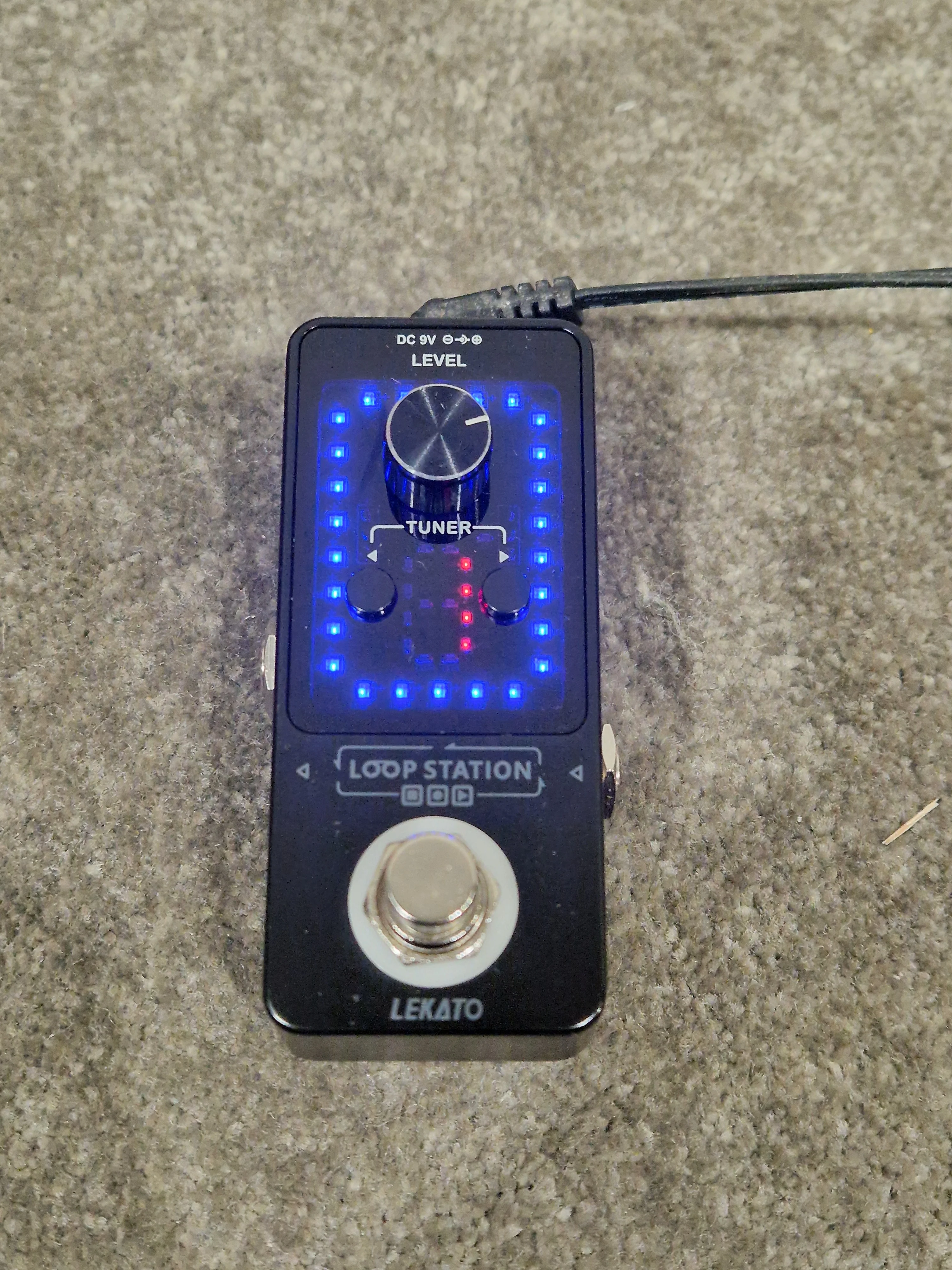 Lekato Loop Station - Effects Pedal - Black - Like New - Image 7
