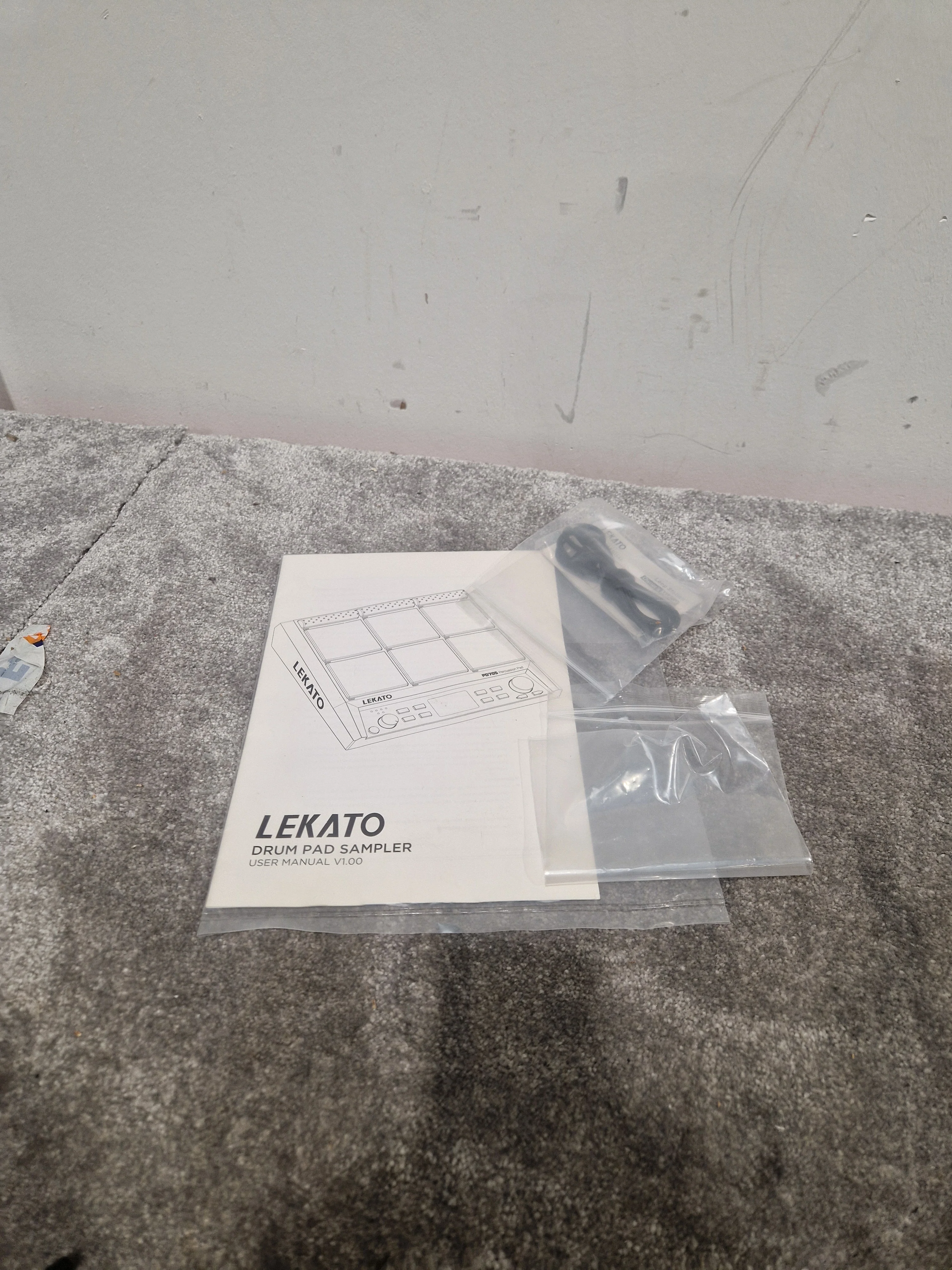Lekato PD705 - Percussion Pad - Black - Like New w/ Power Supply & Manuals - Image 14