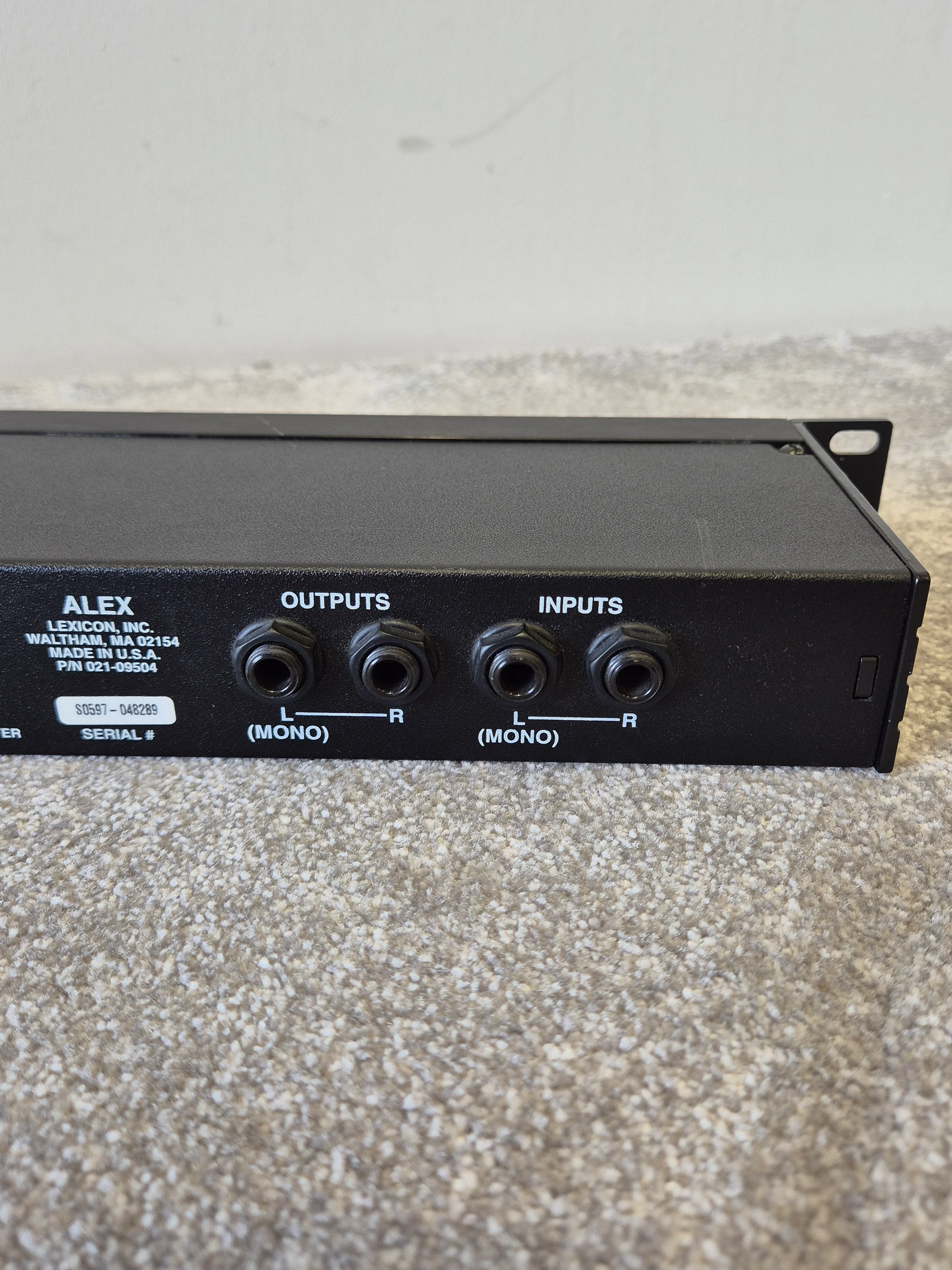 Lexicon Alex - Digital Reverb and Effects Processor - Excellent w/ Power Supply - Image 8