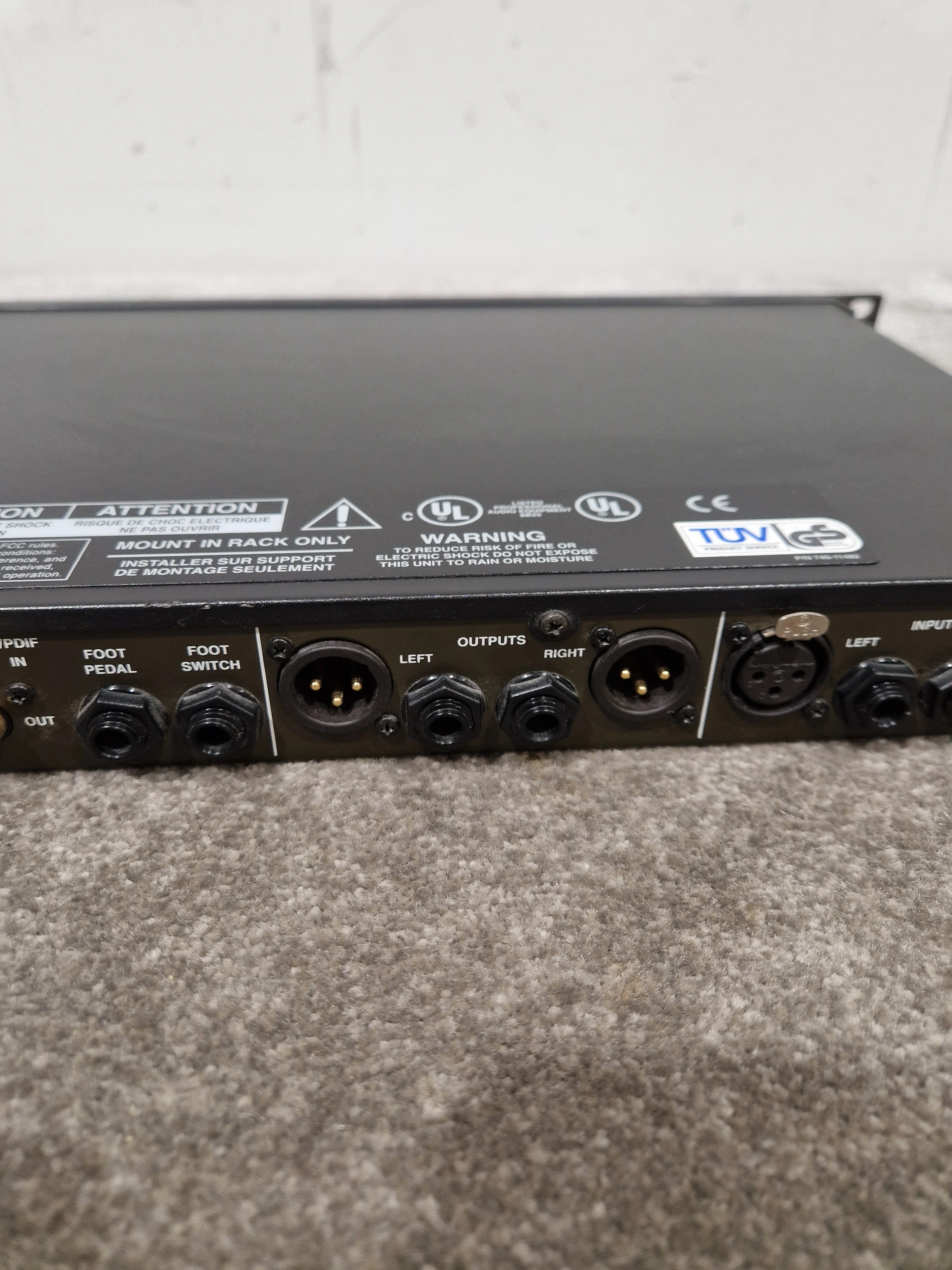 Lexicon MPX1 - Multi-Effects Processor - Excellent w/ Power Supply - Image 10