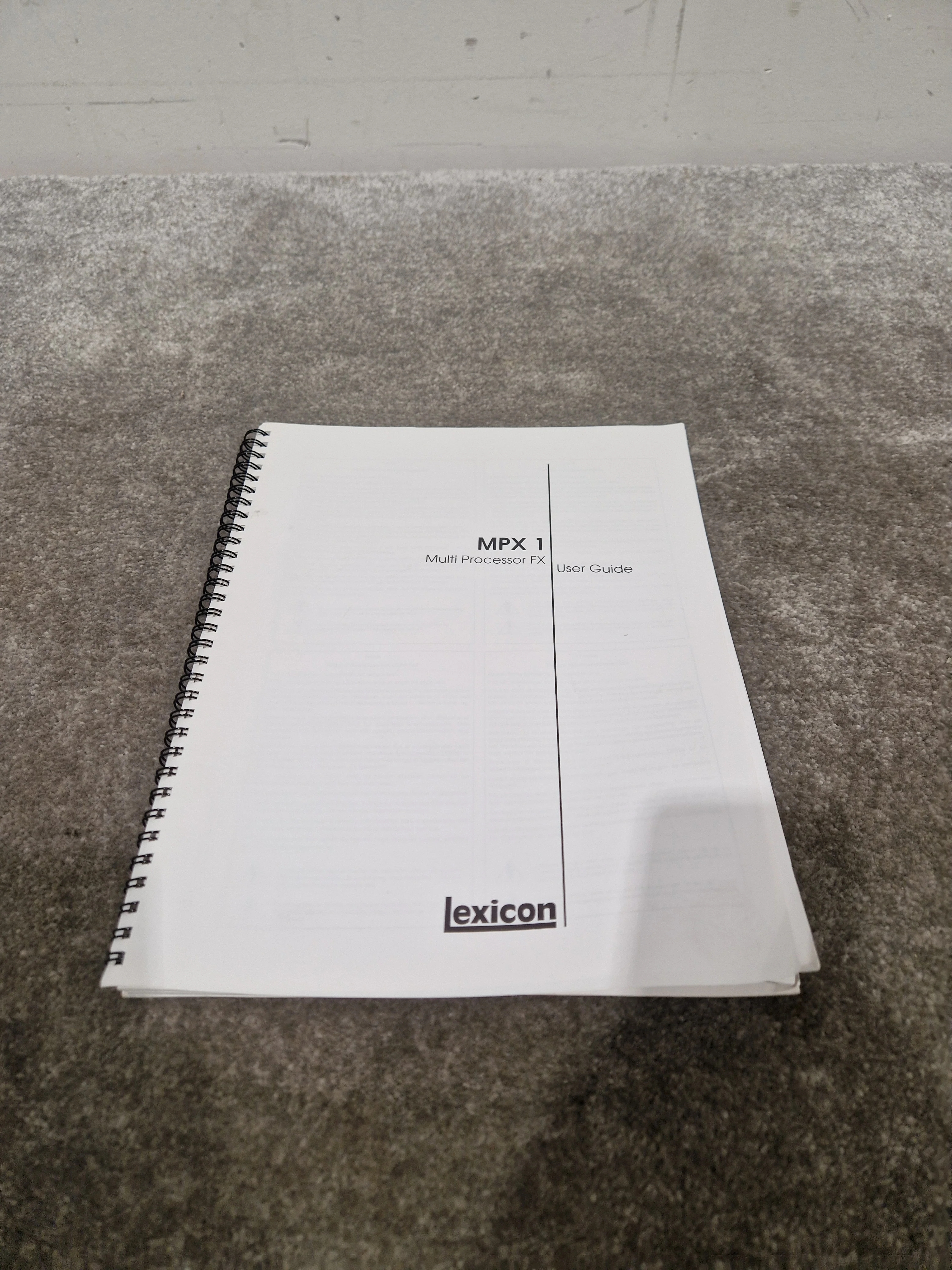 Lexicon MPX1 - Multi-Effects Processor - Excellent w/ Power Supply - Image 12