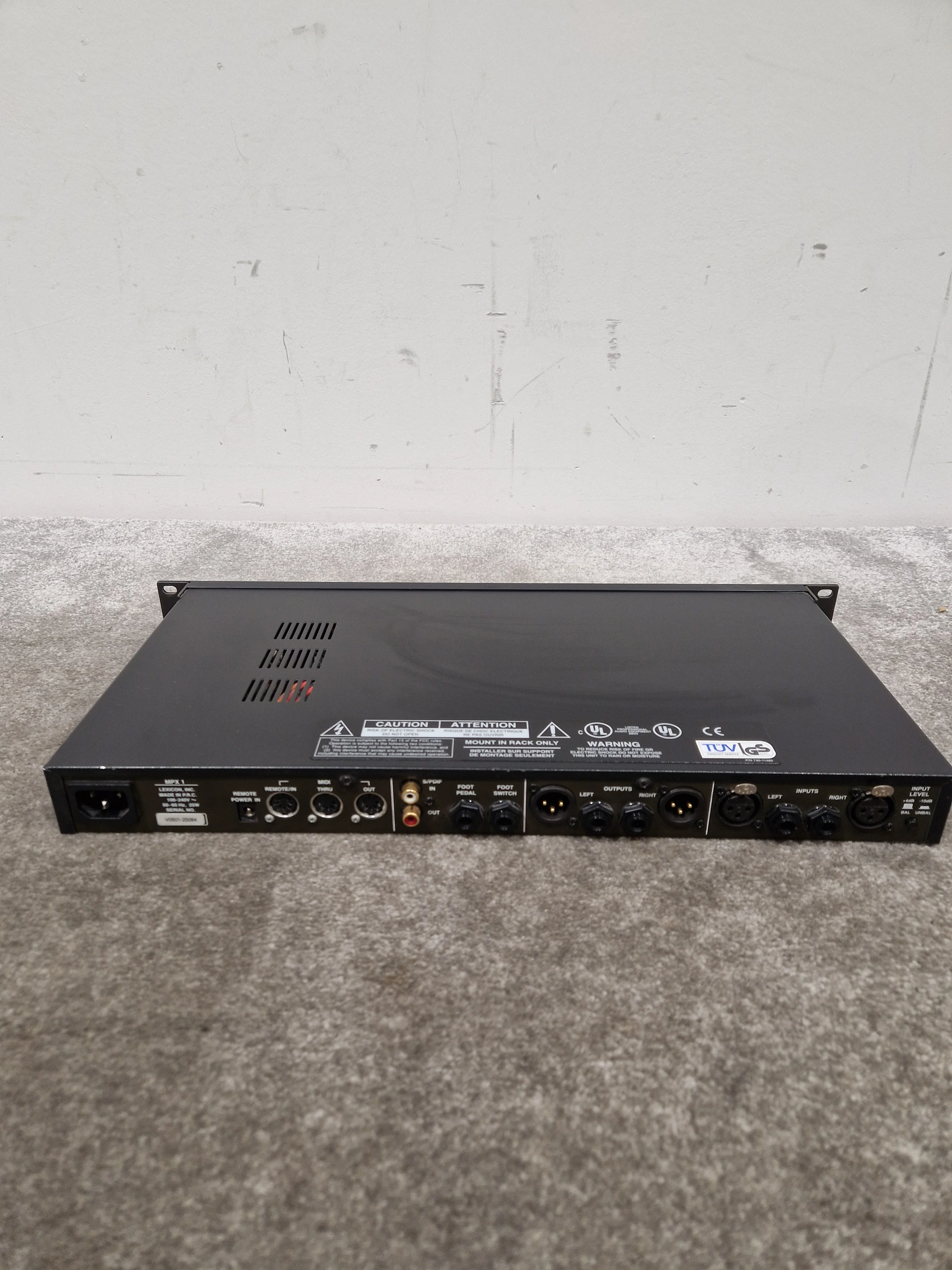 Lexicon MPX1 - Multi-Effects Processor - Excellent w/ Power Supply - Image 4