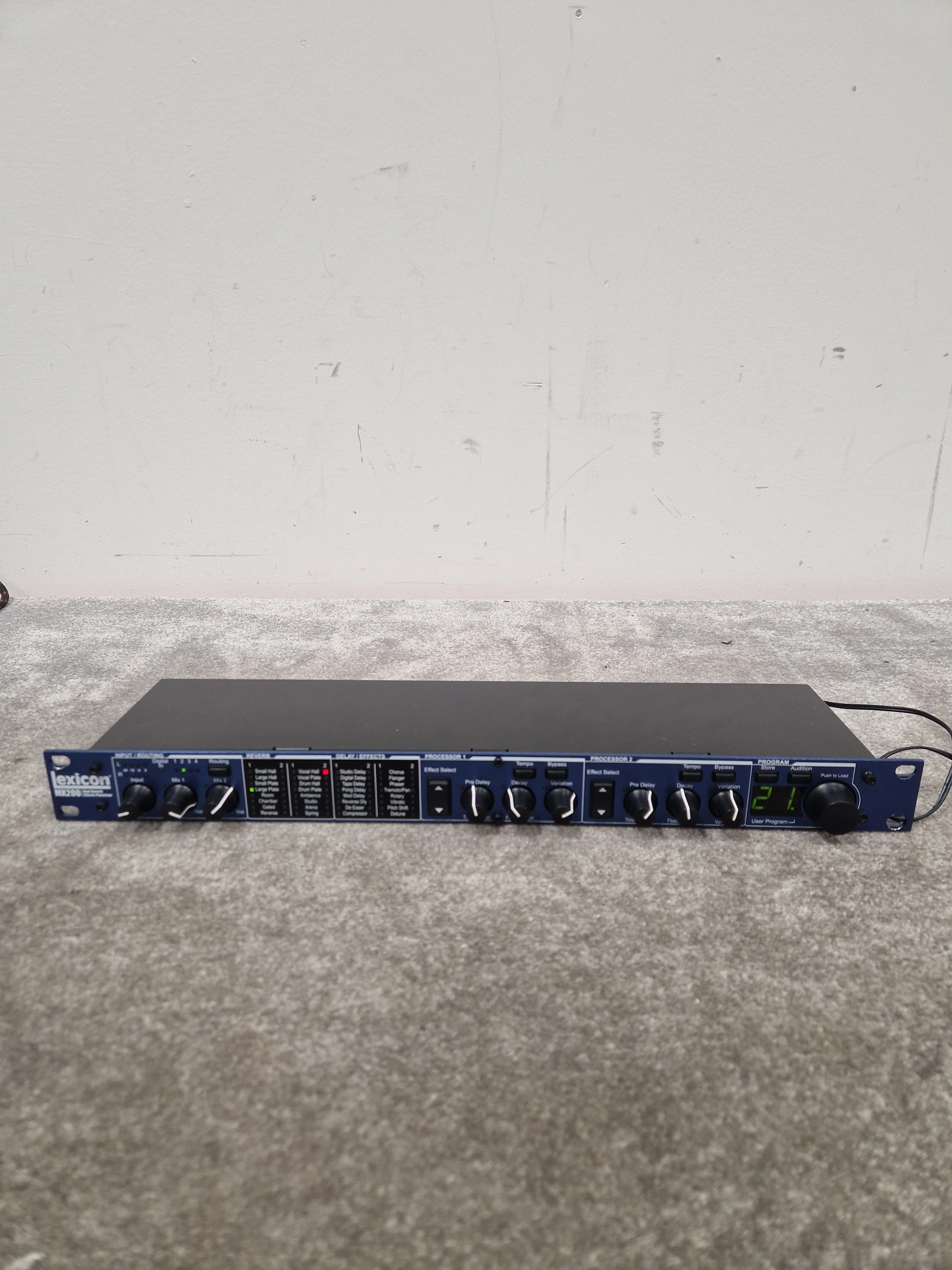 Lexicon MX200 FX Unit - Dual Reverb/Effects Processor - Excellent - Image 2