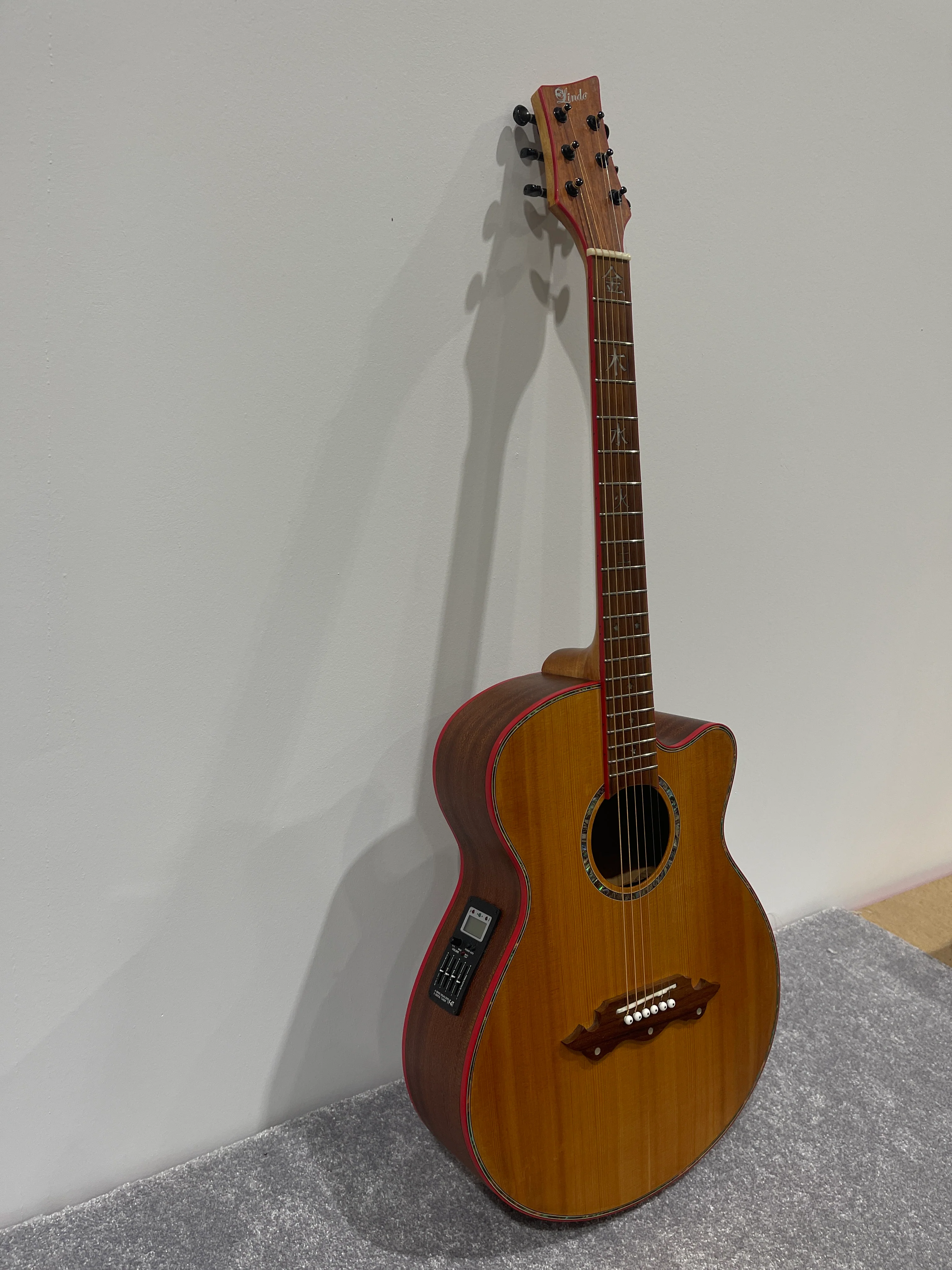 Lindo Dragon Electro Acoustic Guitar - Professionally Setup - Image 6