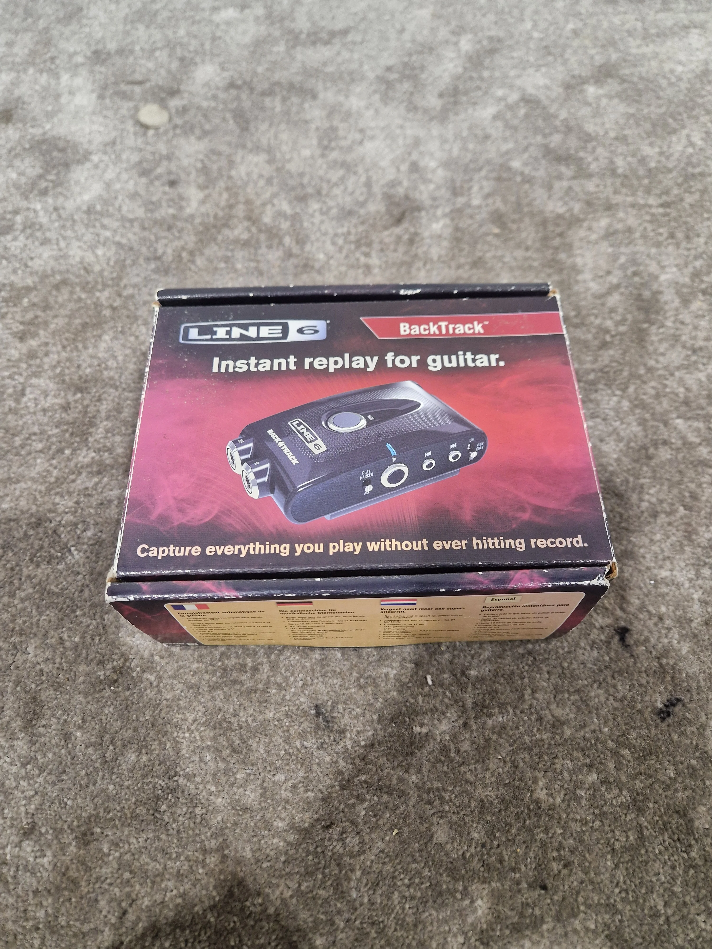 Line 6 Backtrack Recorder - Portable Audio Capture - Spares or Repair w/ Original Box - Image 7