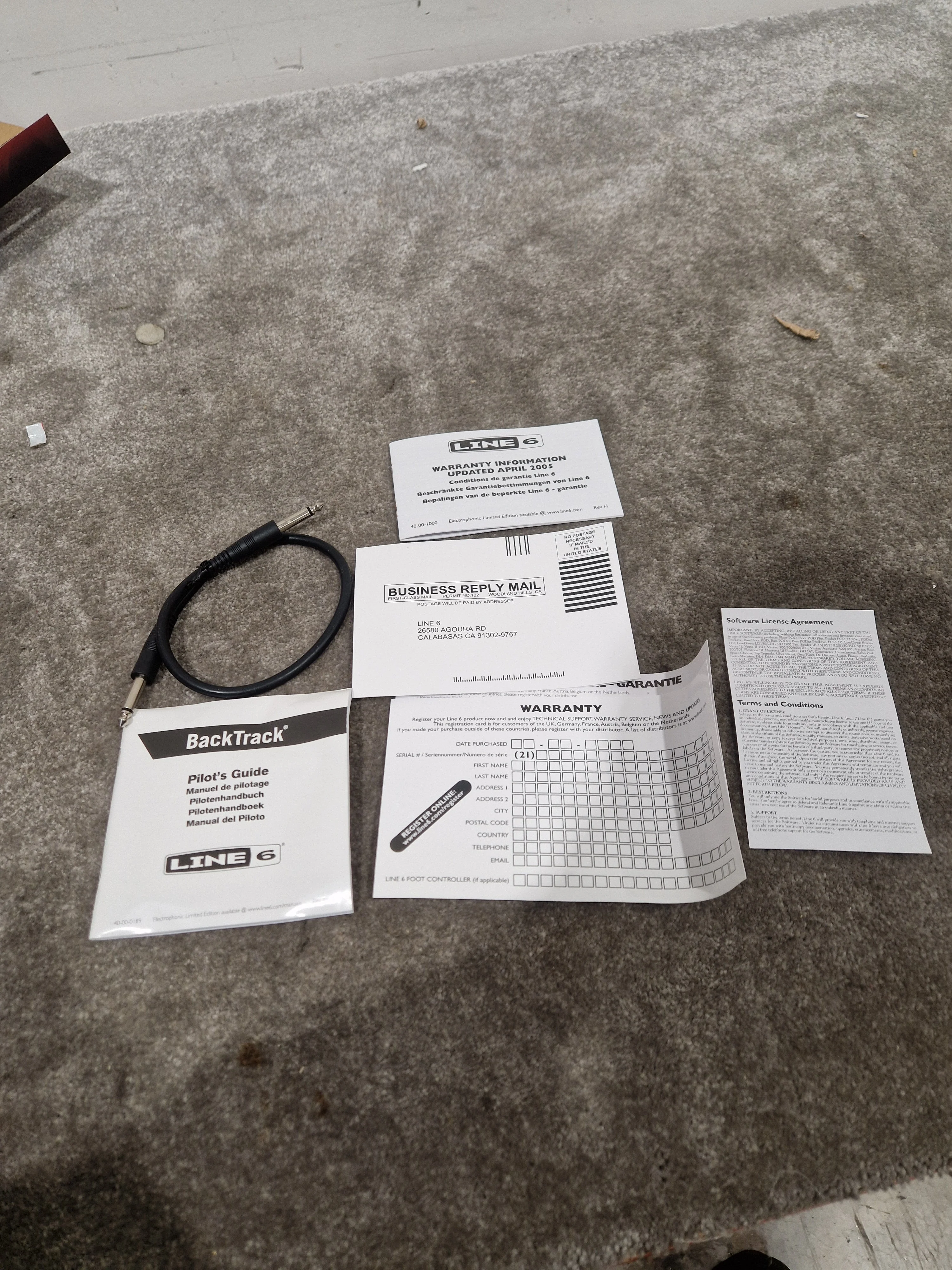 Line 6 Backtrack Recorder - Portable Audio Capture - Spares or Repair w/ Original Box - Image 11