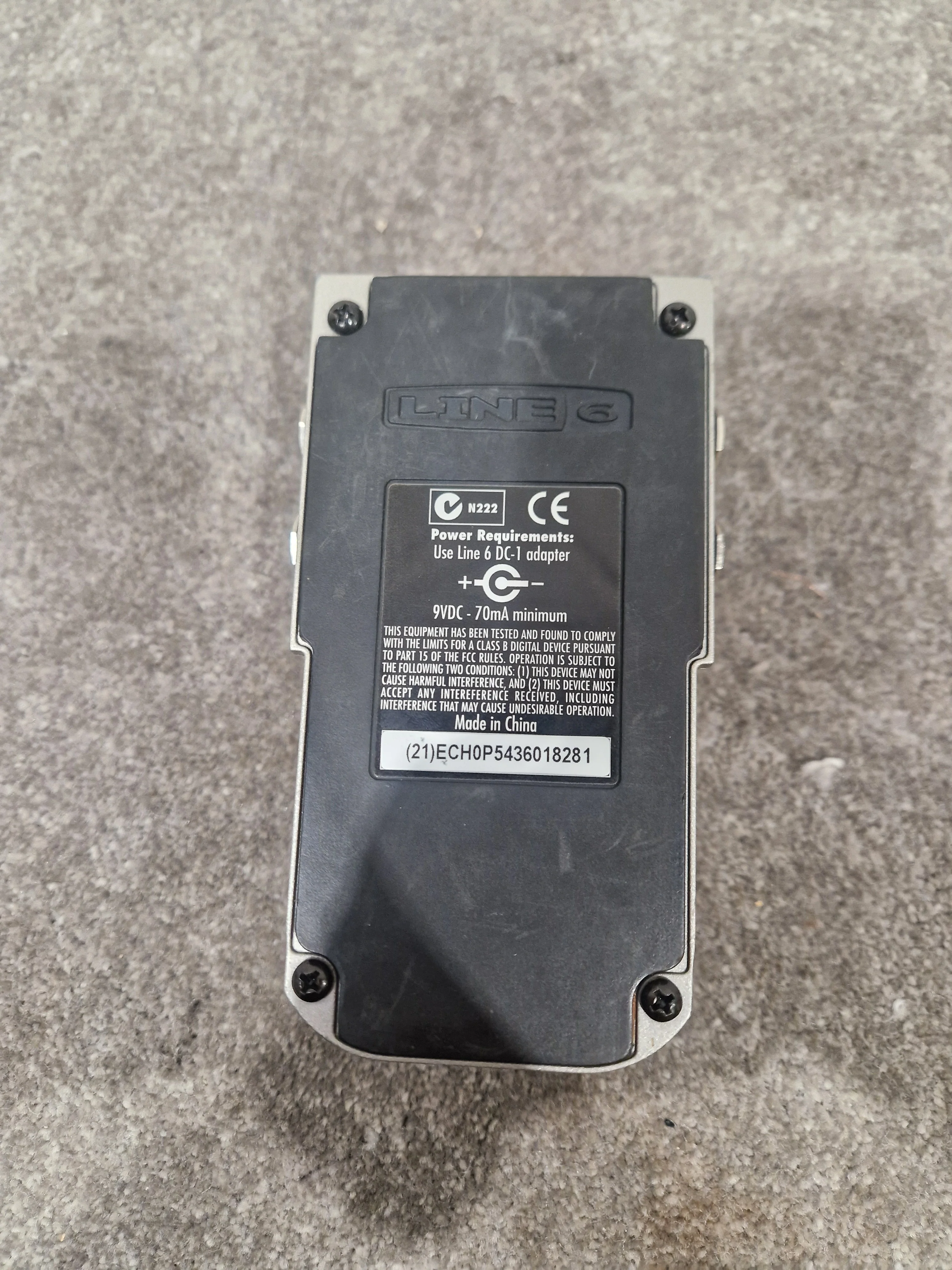 Line 6 Echo Park Effects Pedal - Stereo Delay, 7 Echo Types - Spares or Repairs - Image 7