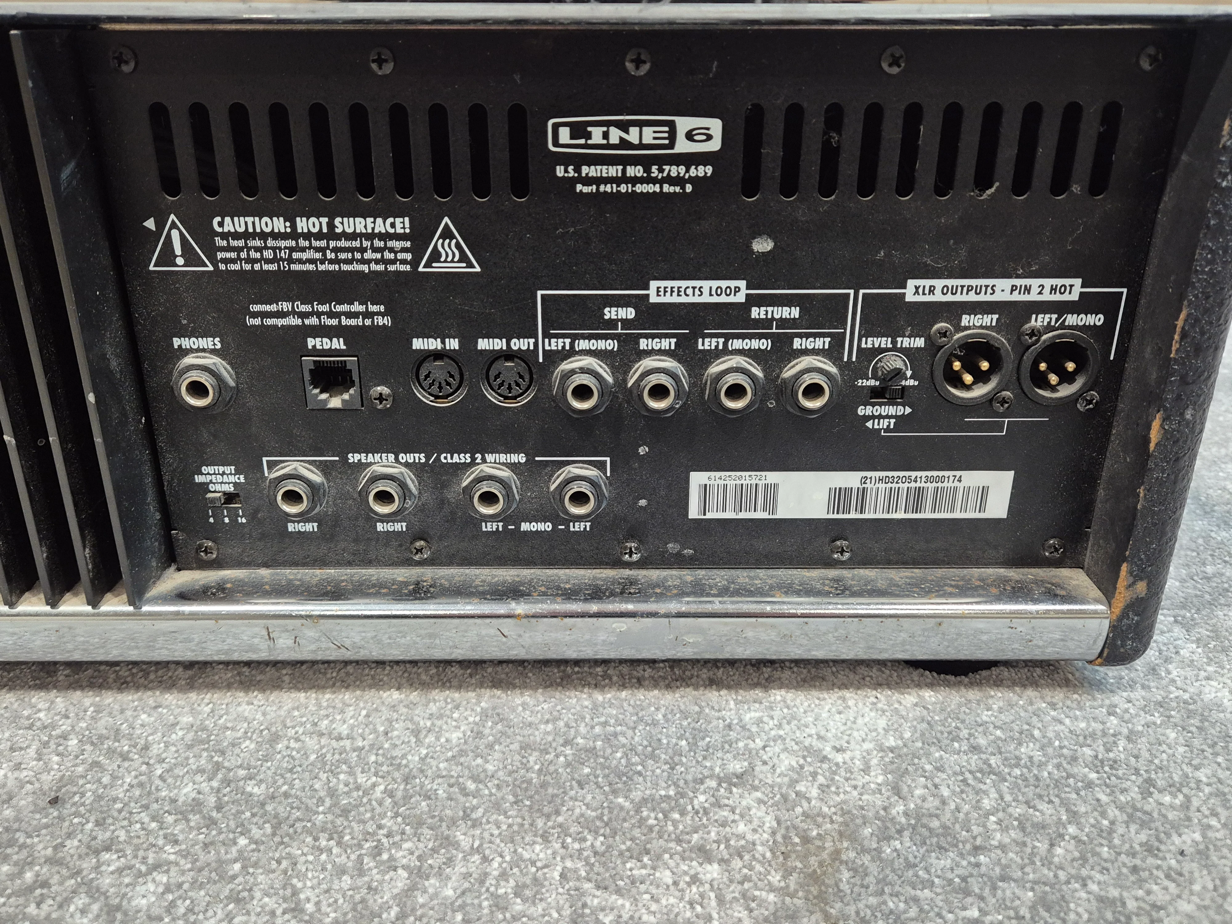 Line 6 HD147 Amp - 300-watt Guitar Amplifier Head - Image 10
