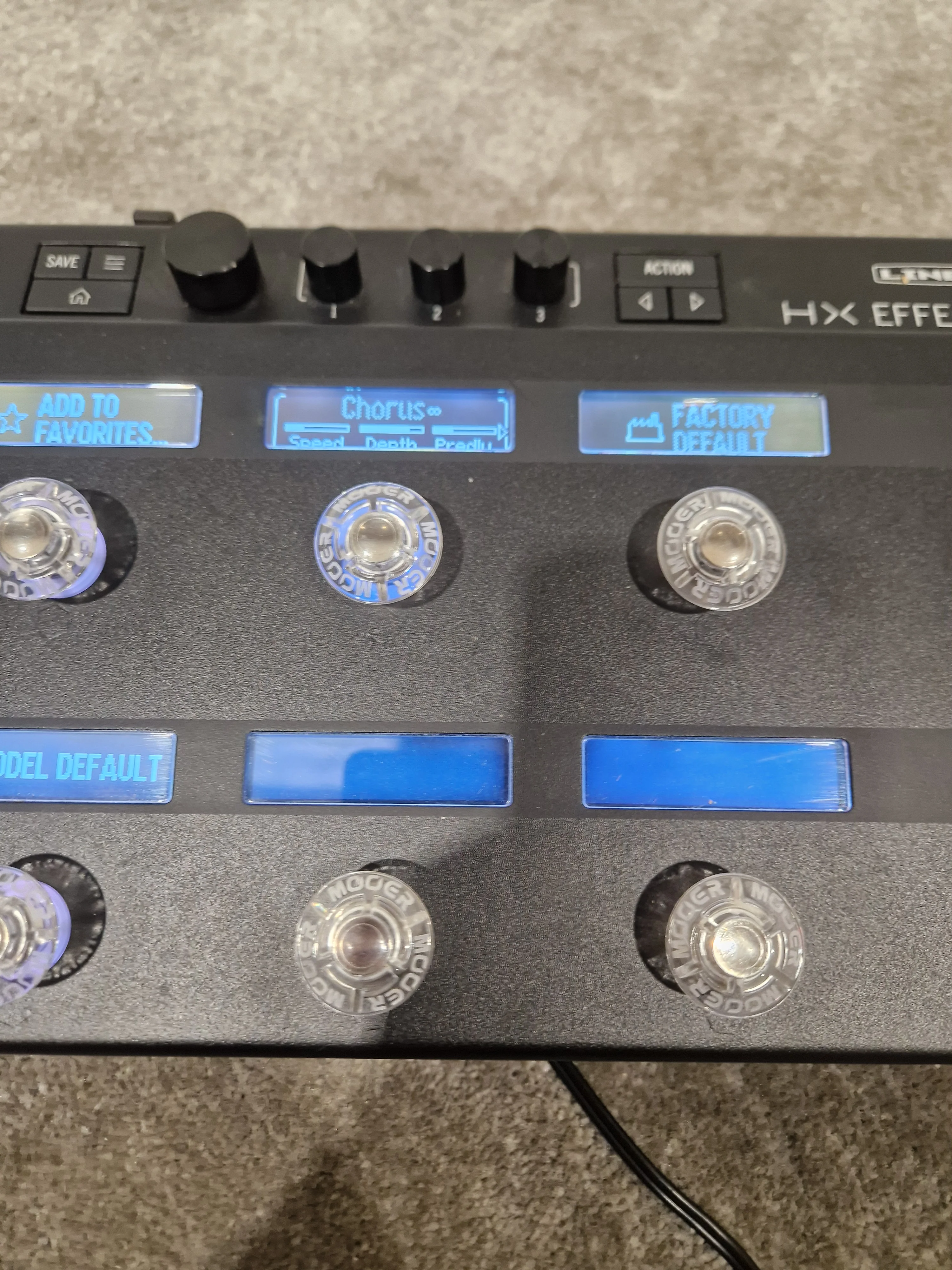 Line 6 HX Effects - Multi-Effects Pedal - Black - Excellent w/ Original Box, Manuals, Cables & Power Supply - Image 11