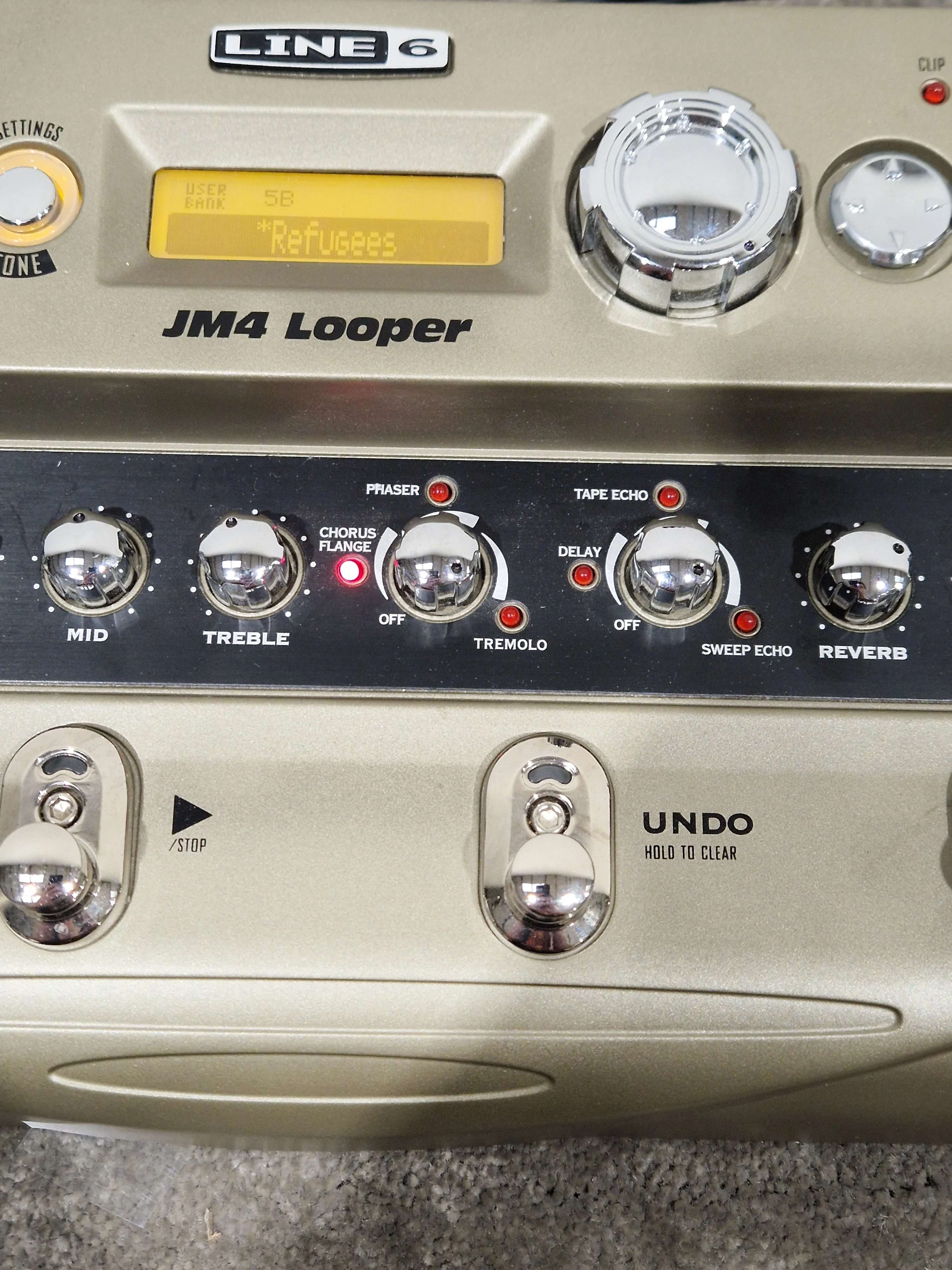 Line 6 JM4 Looper - Multi-Effect & Looper - Excellent w/ Original Box & Power Supply - Image 13