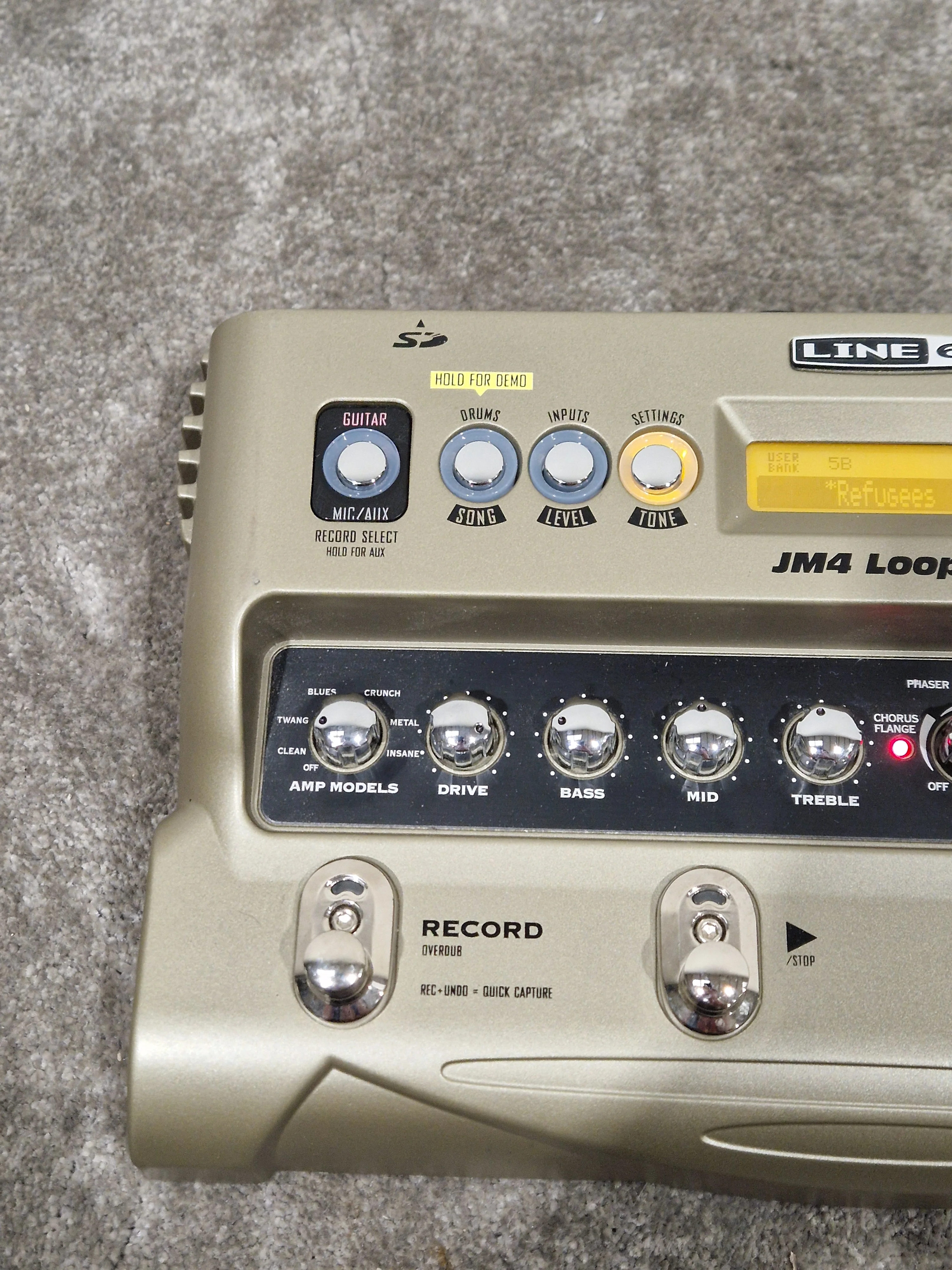 Line 6 JM4 Looper - Multi-Effect & Looper - Excellent w/ Original Box & Power Supply - Image 14