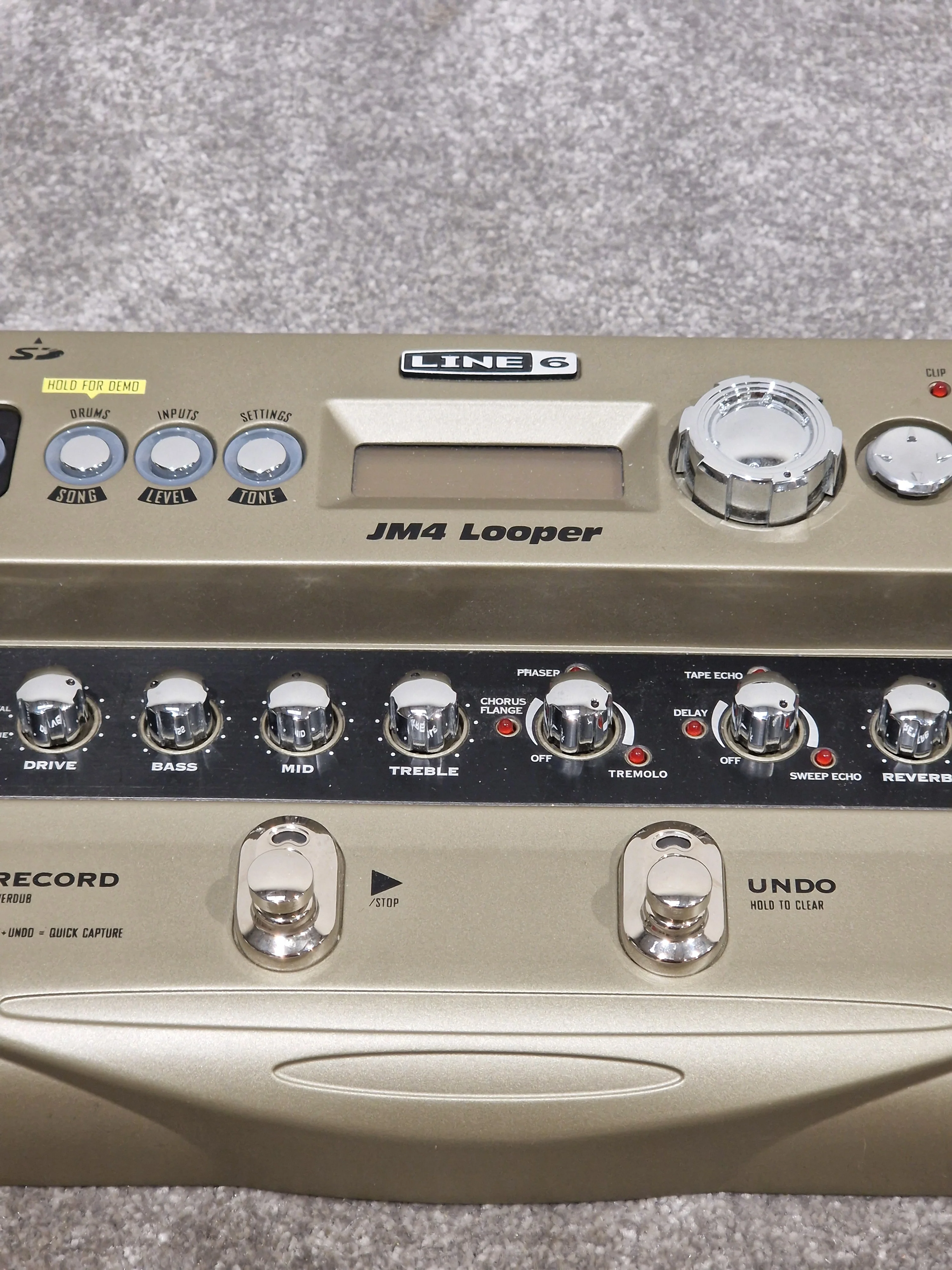 Line 6 JM4 Looper - Multi-Effect & Looper - Excellent w/ Original Box & Power Supply - Image 4