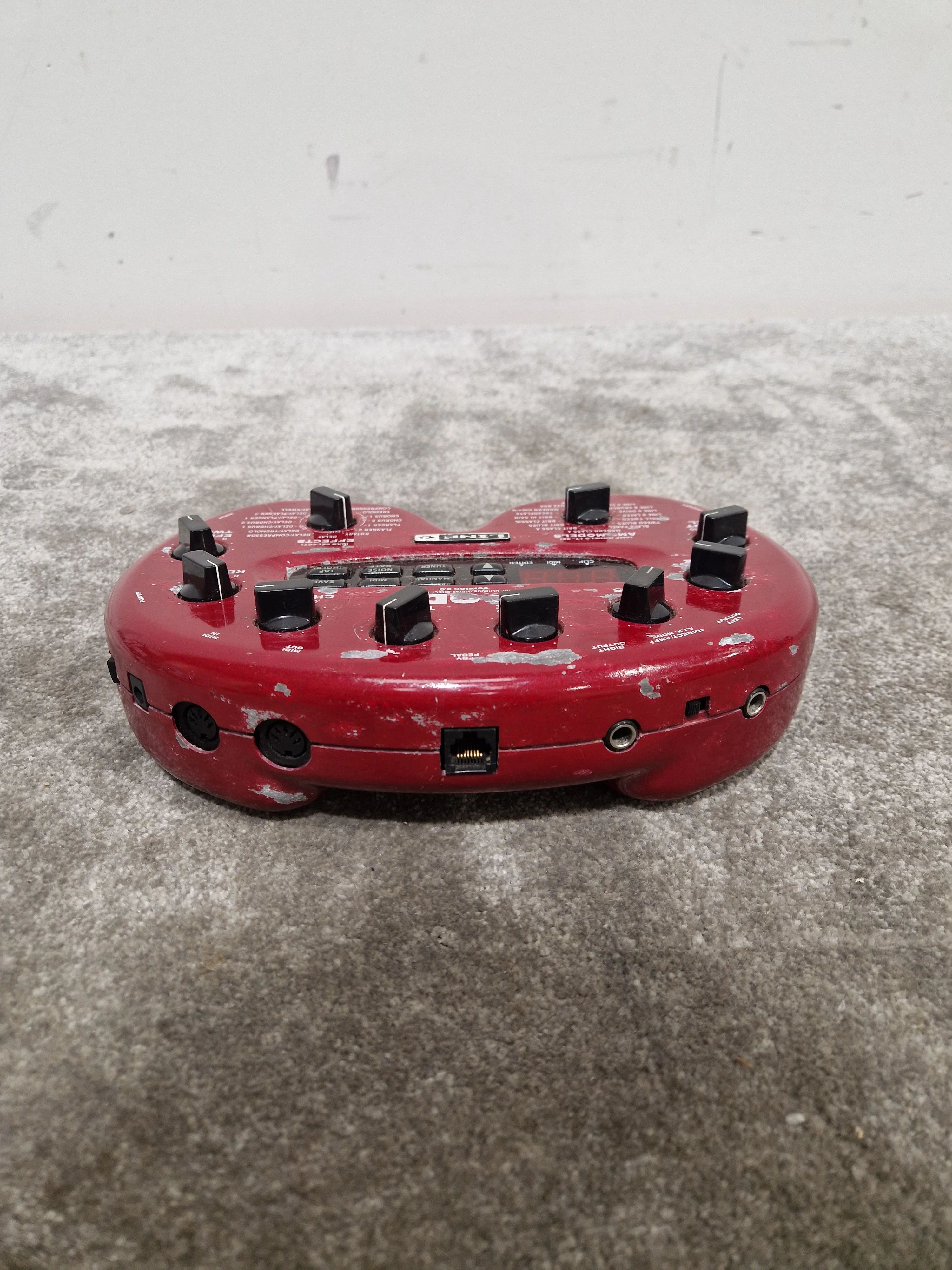 Line 6 POD - Guitar Processor - Red - Fair - Image 3