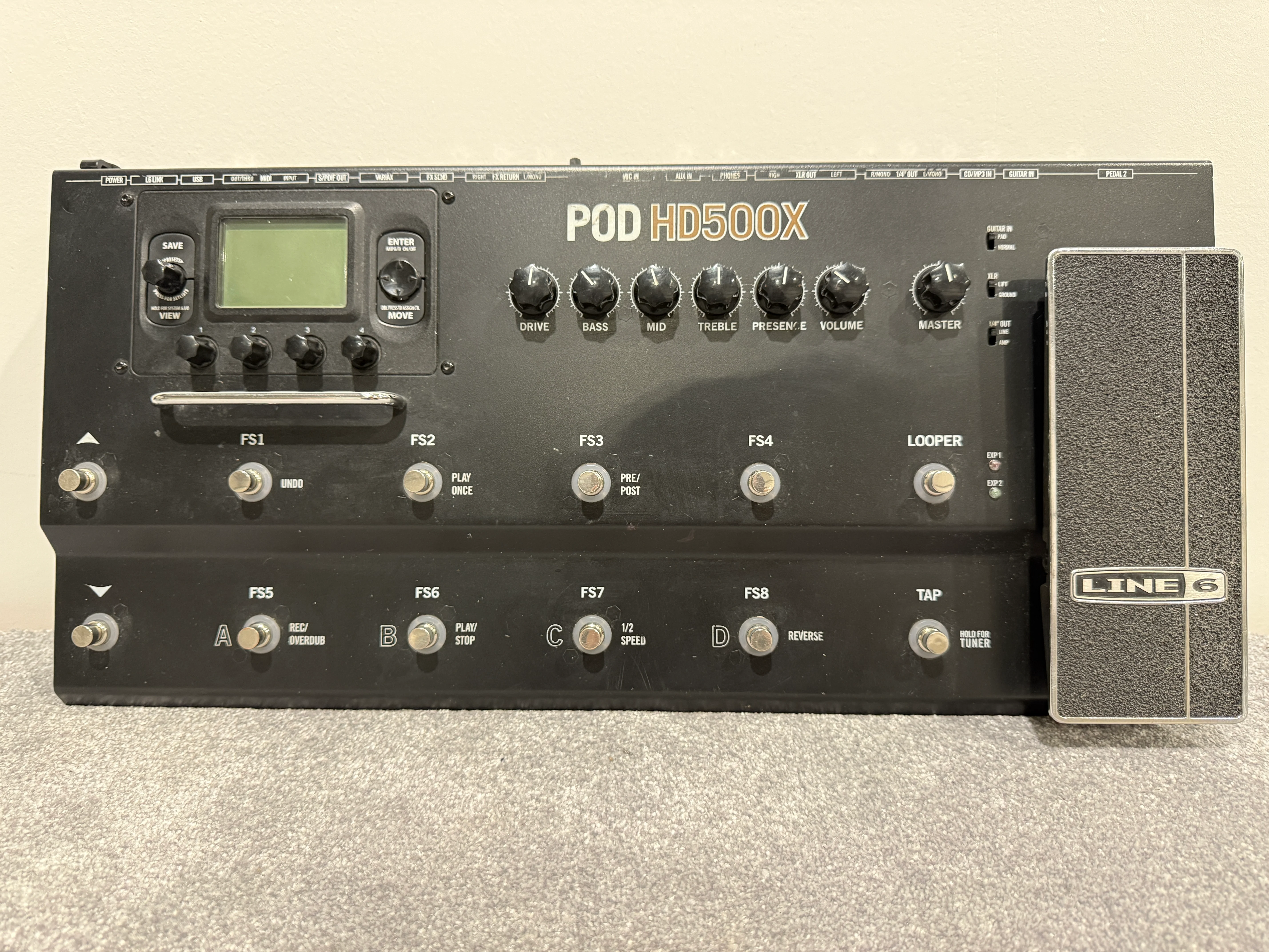 Line 6 POD HD500X Guitar Pedal / Signal Processor / Looper - Image 17