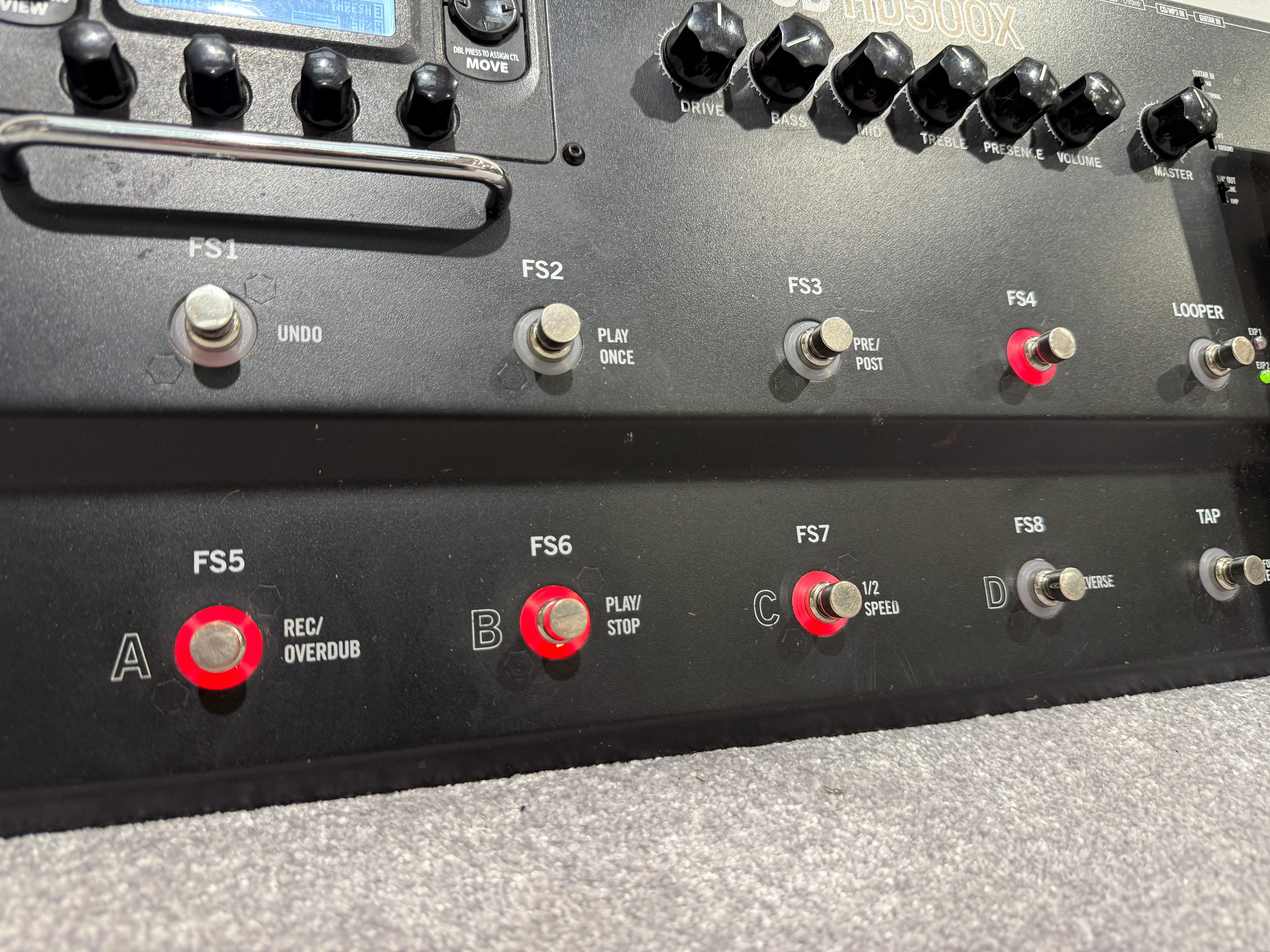 Line 6 POD HD500X Guitar Pedal / Signal Processor / Looper - Image 6