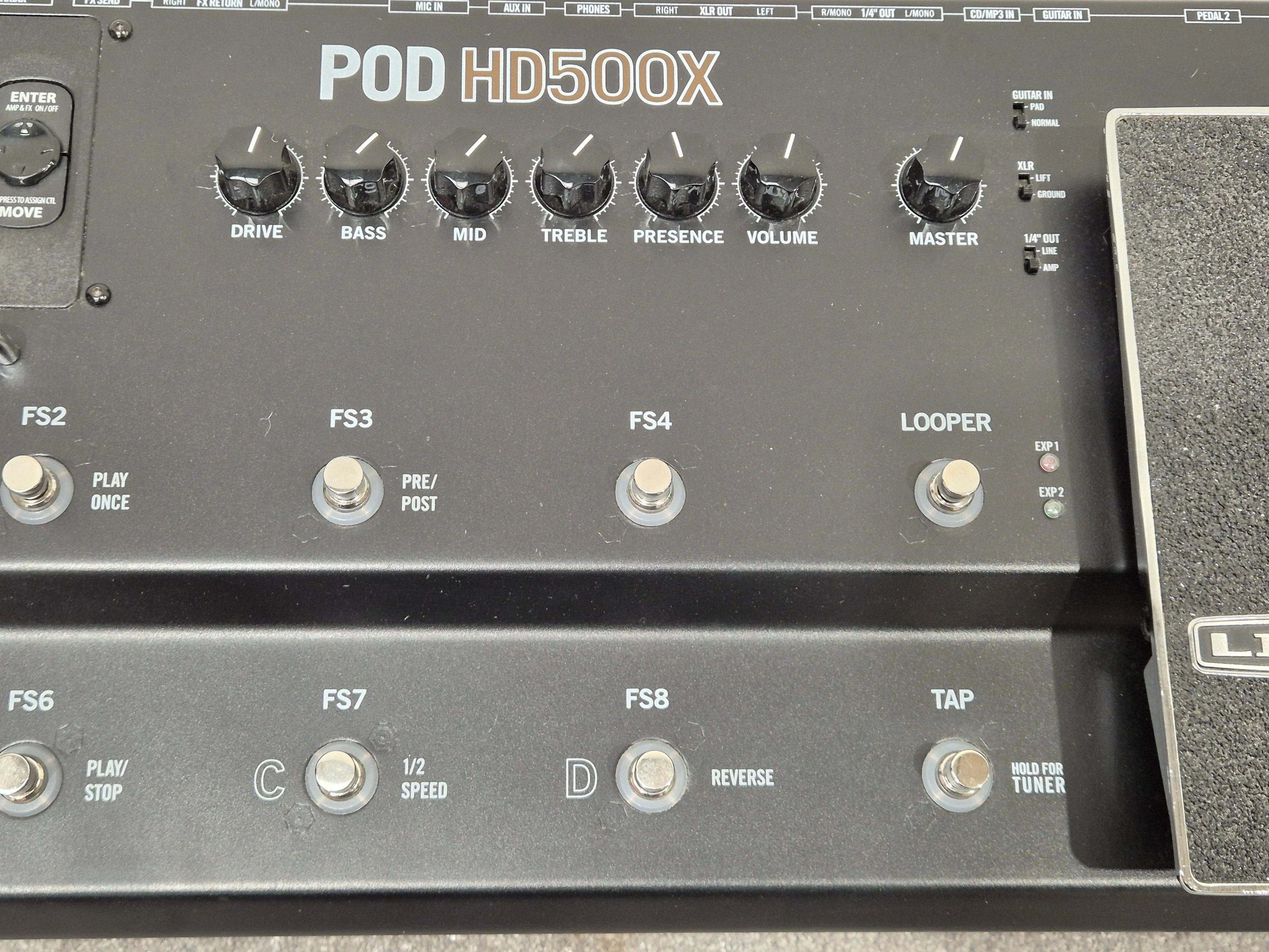 Line 6 POD HD500X - Multi-Effects/ Amp Modeling Pedal - Image 3