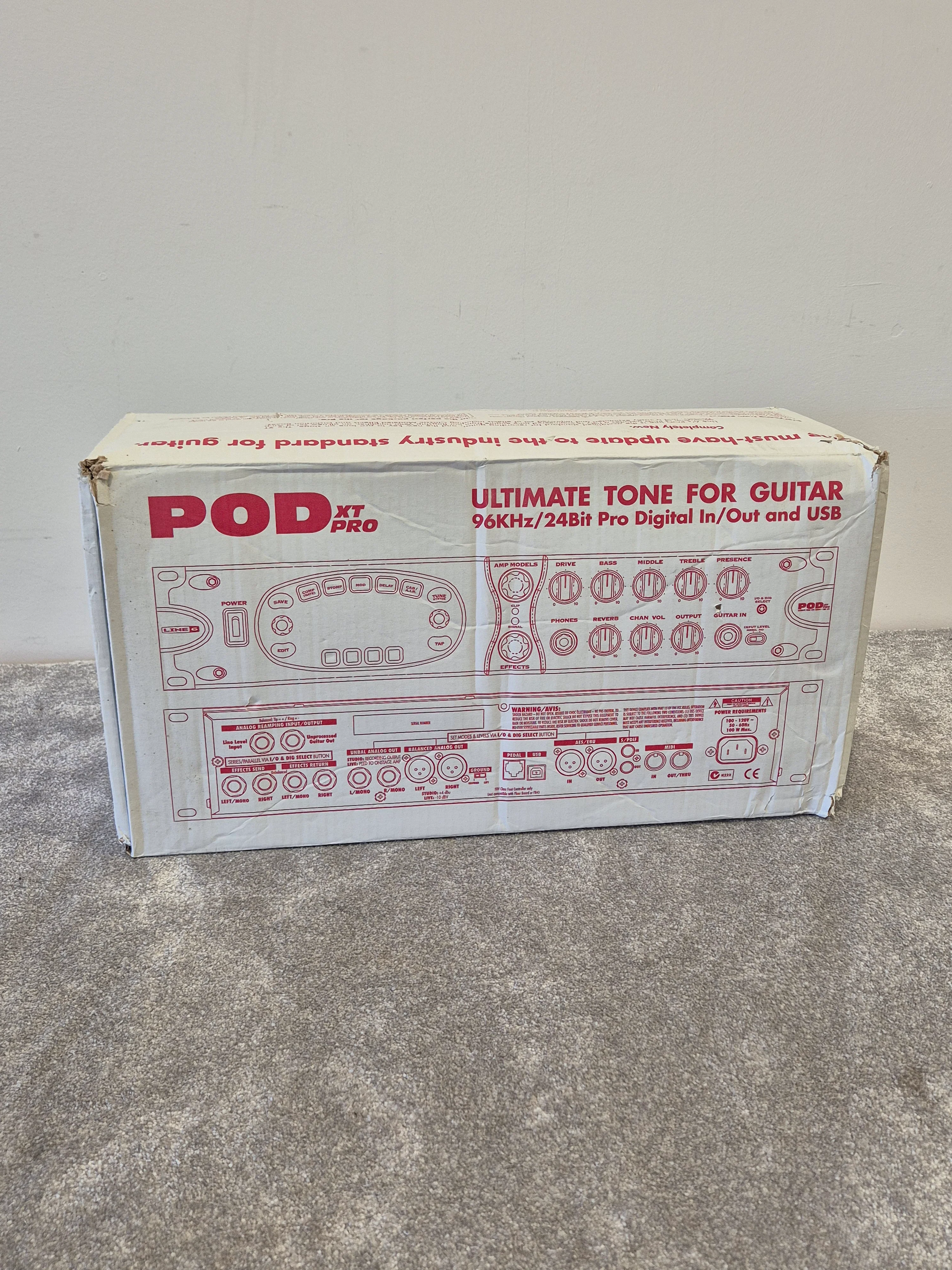 Line 6 POD XT Pro - Rackmount Multi-Effects Unit w/ Original Box - Image 16