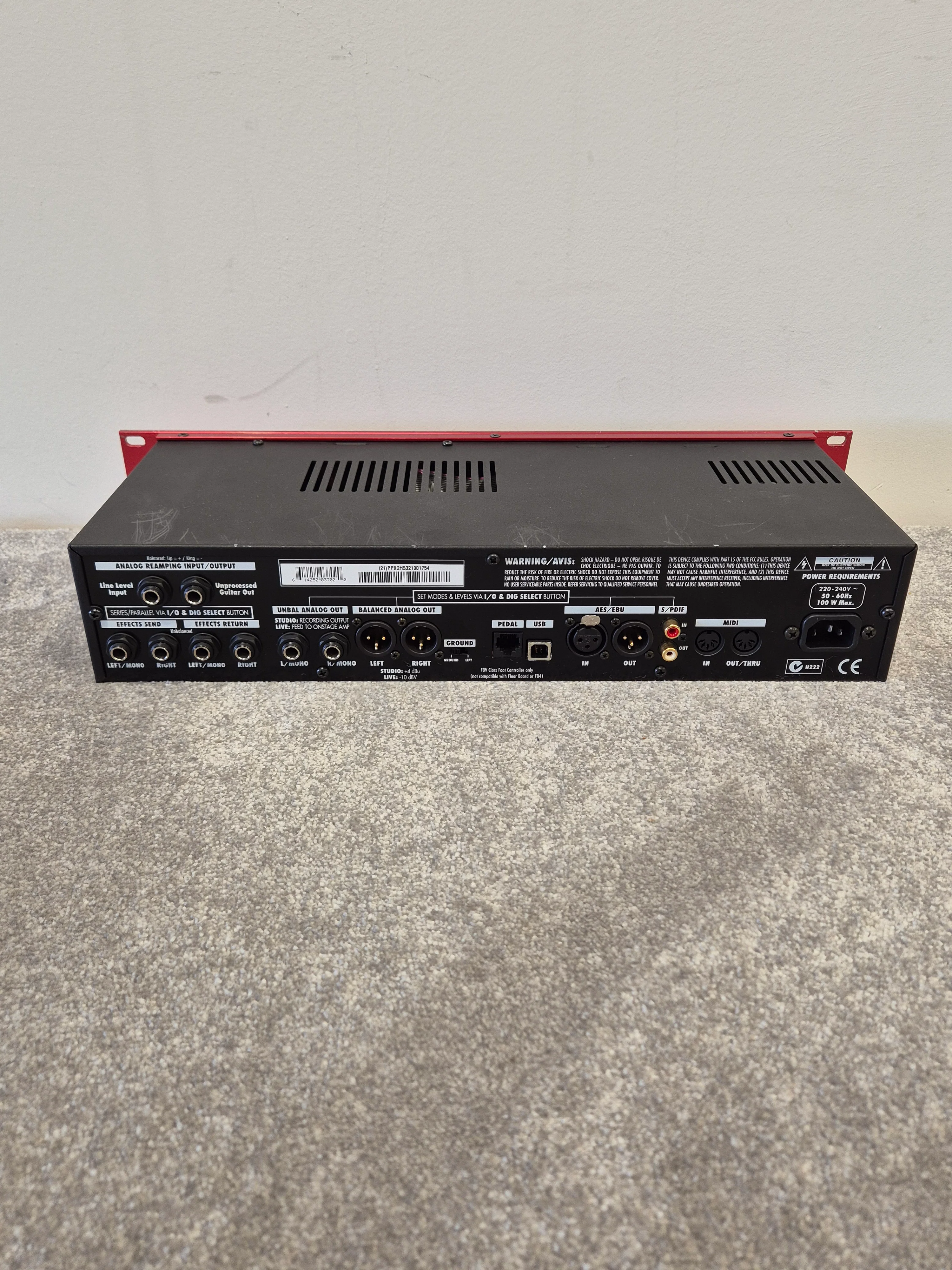 Line 6 POD XT Pro - Rackmount Multi-Effects Unit w/ Original Box - Image 6