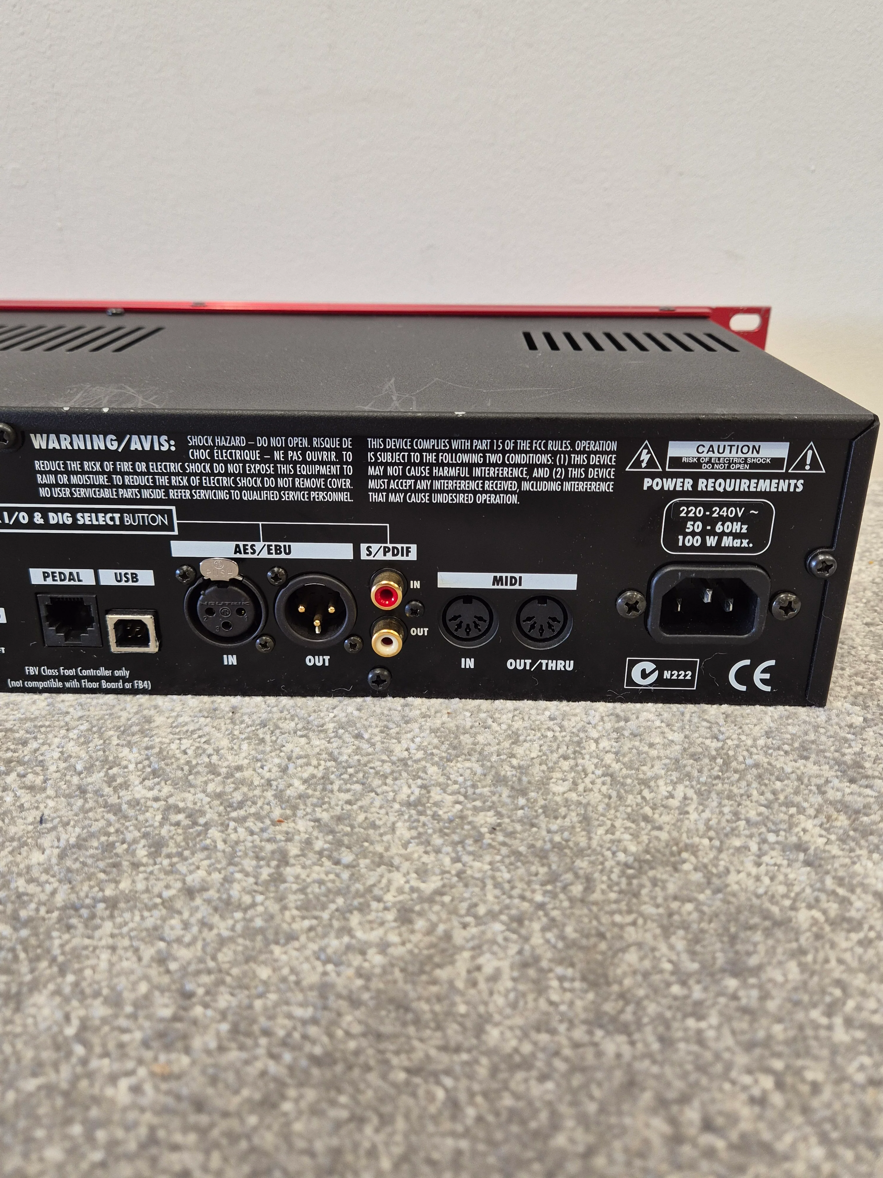 Line 6 POD XT Pro - Rackmount Multi-Effects Unit w/ Original Box - Image 8