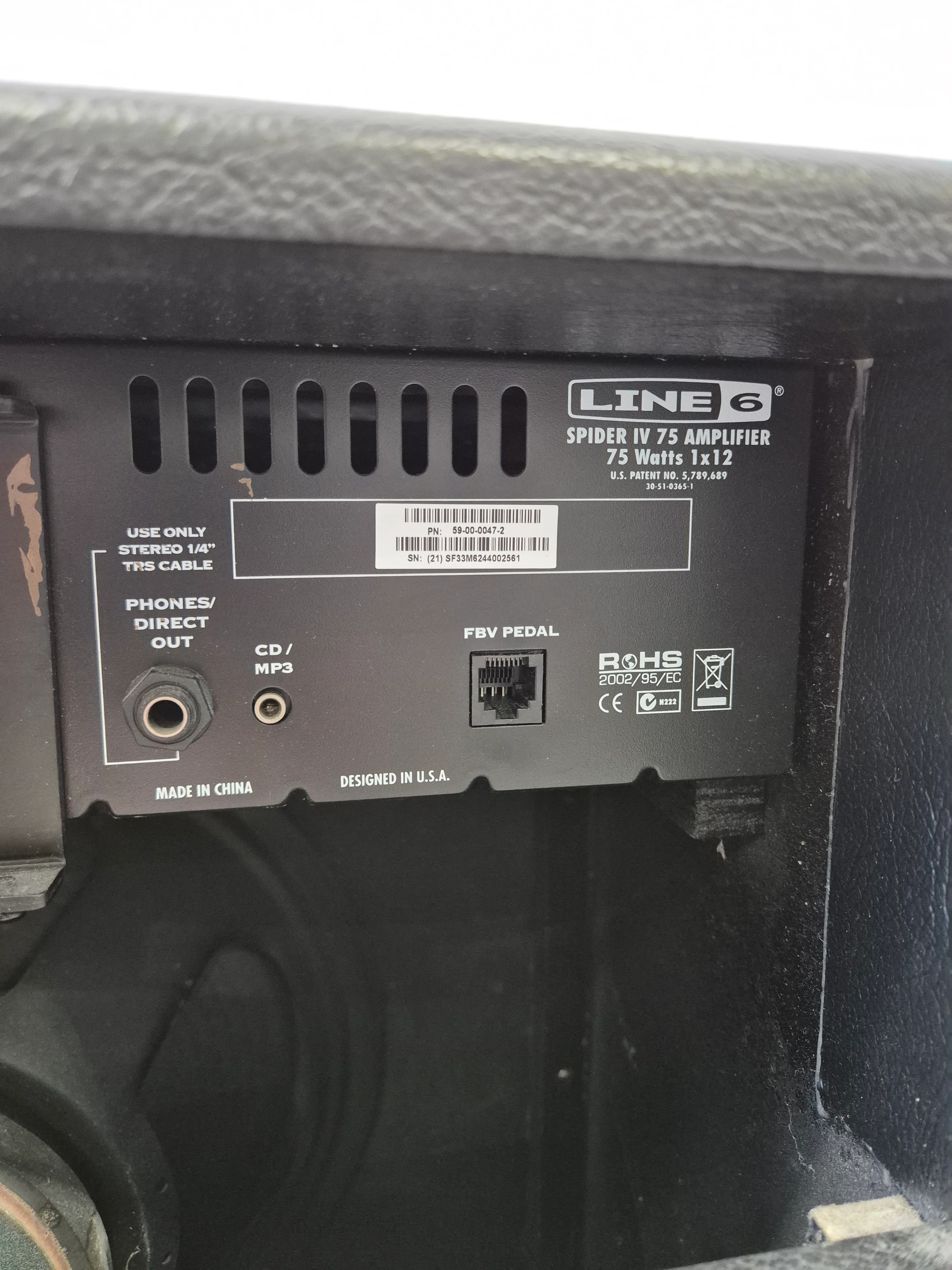 Line 6 Spider IV 75 - Solid-State Combo Amplifier - Spares or Repair - Image 8
