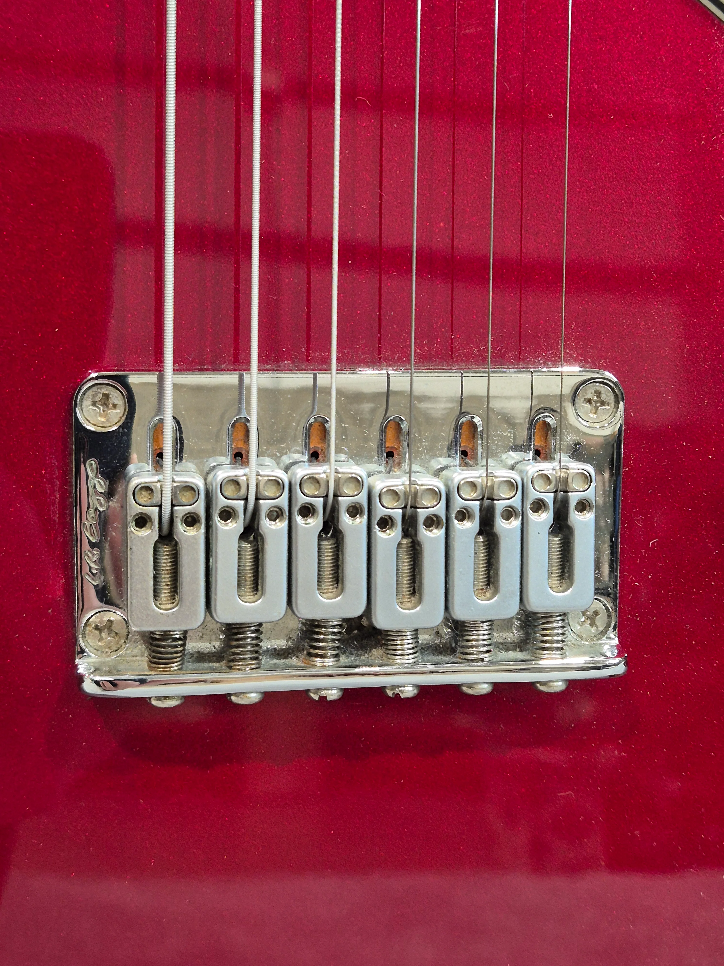 Line 6 Variax 500 Cherry Red - Solid Body Modelling Electric Guitar - Soft Gig Bag - Image 7